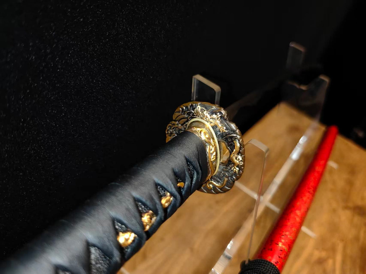 Cloudhammer Daunting Dragon Osoraku Wakizashi - w2