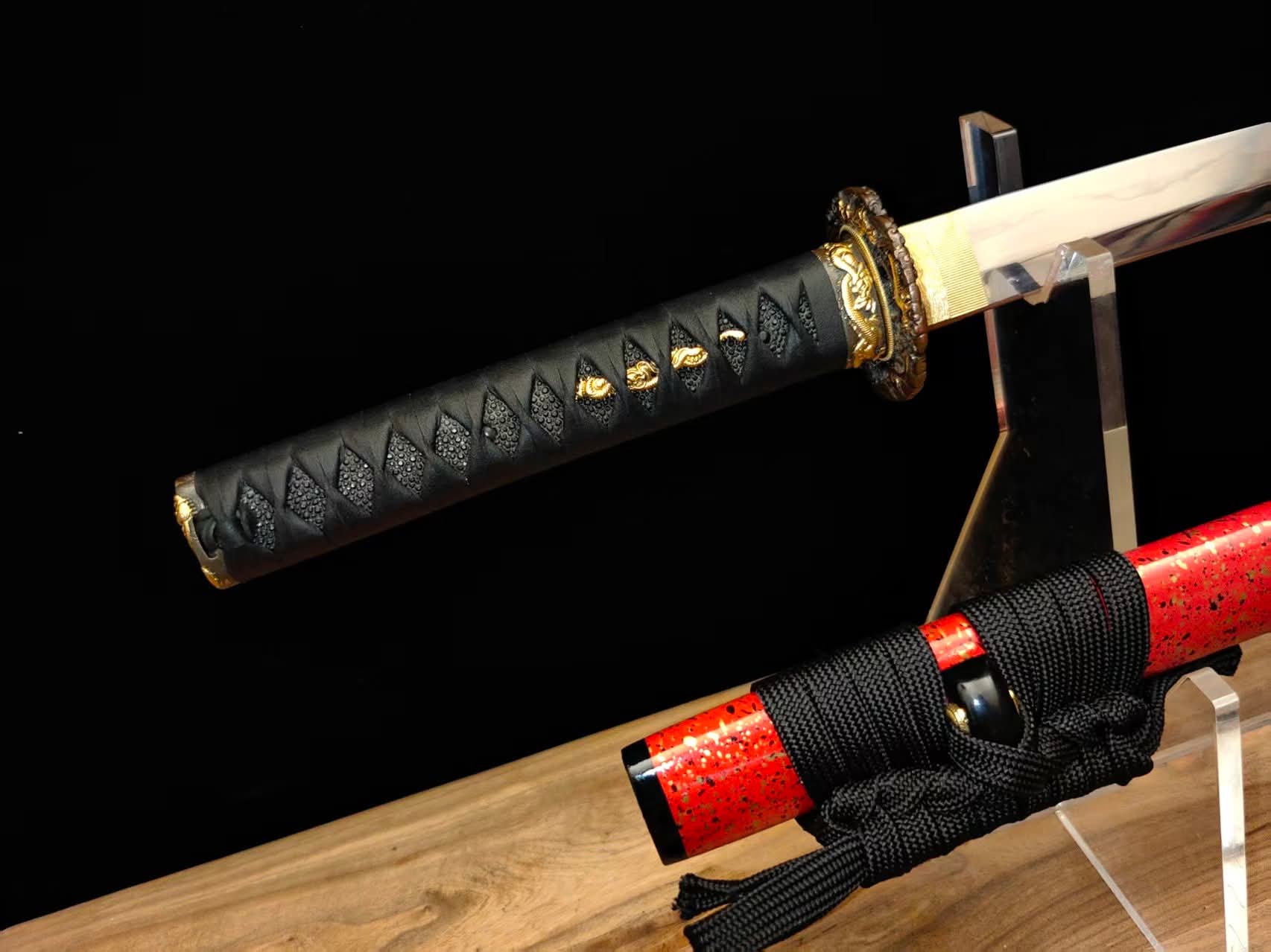 Cloudhammer Daunting Dragon Osoraku Wakizashi - w2