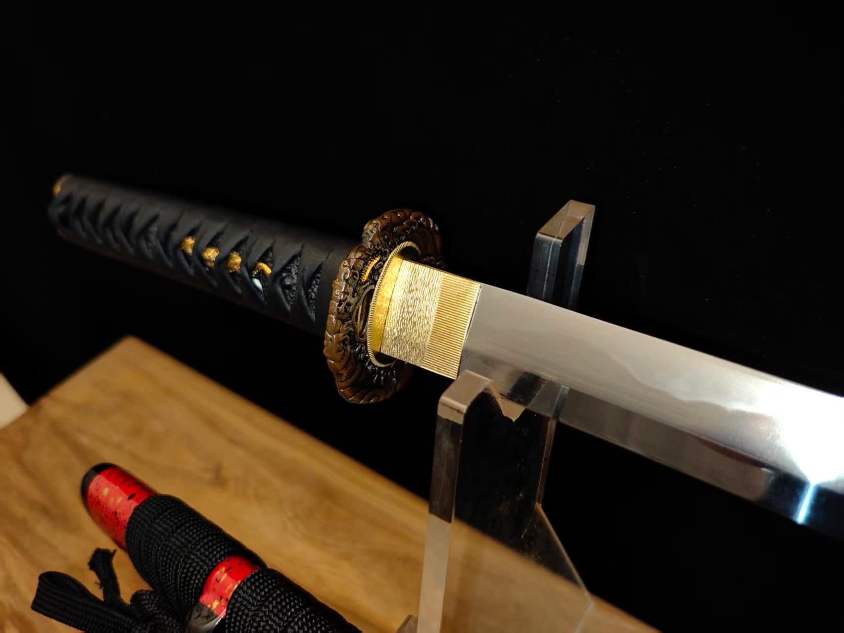 Cloudhammer Daunting Dragon Osoraku Wakizashi - w2