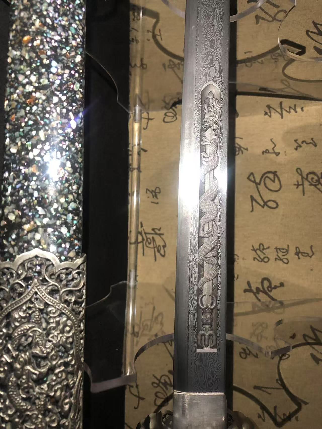 Cloudhammer Tang Jian - Shimmering Dragon - Sanmai Lamination