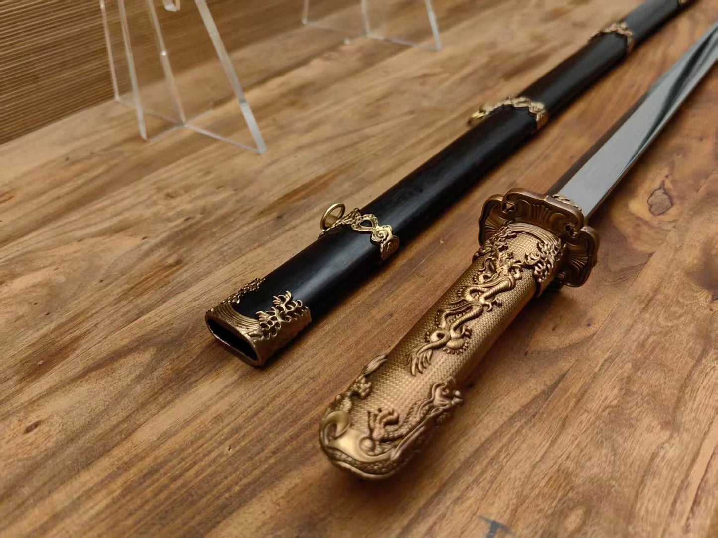 Cloudhammer Water Dragon - Wootz steel