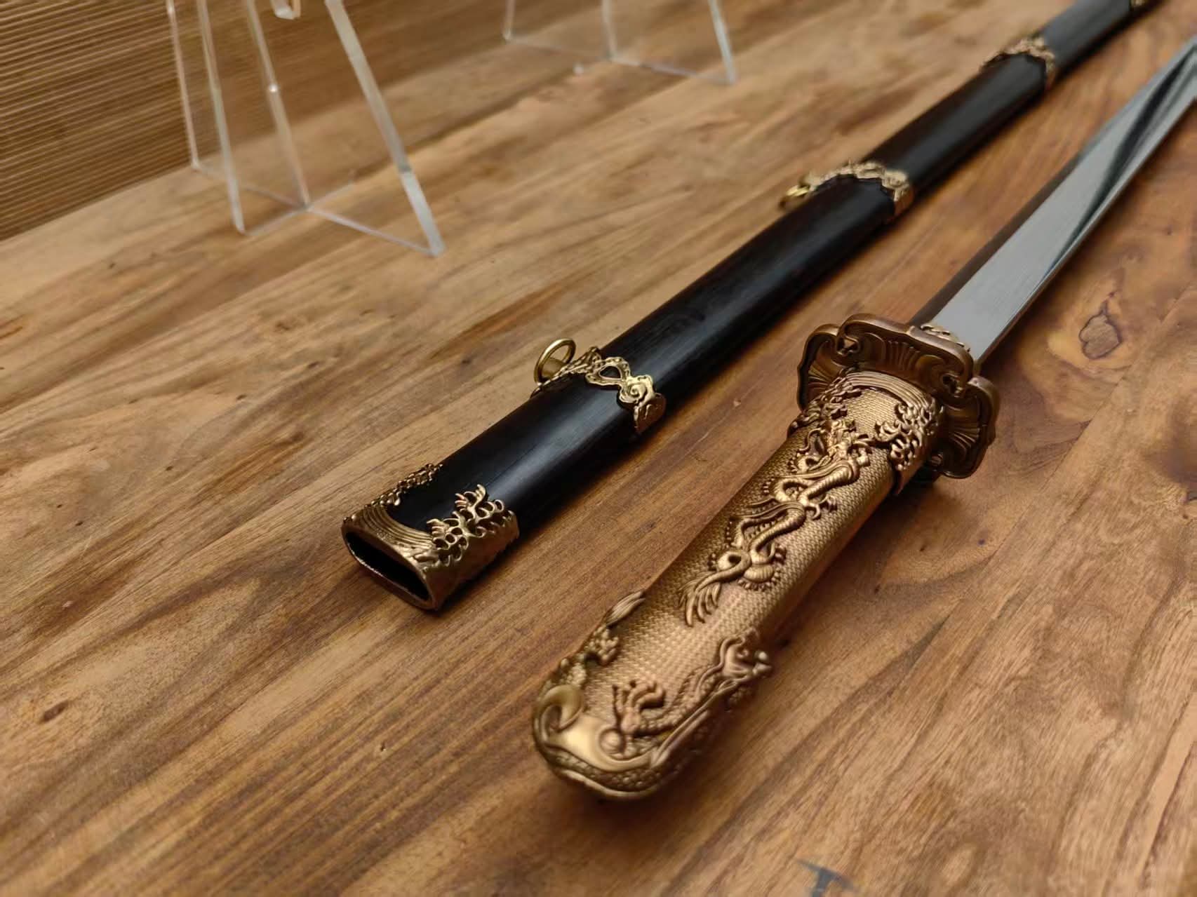 Cloudhammer Water Dragon - Wootz steel