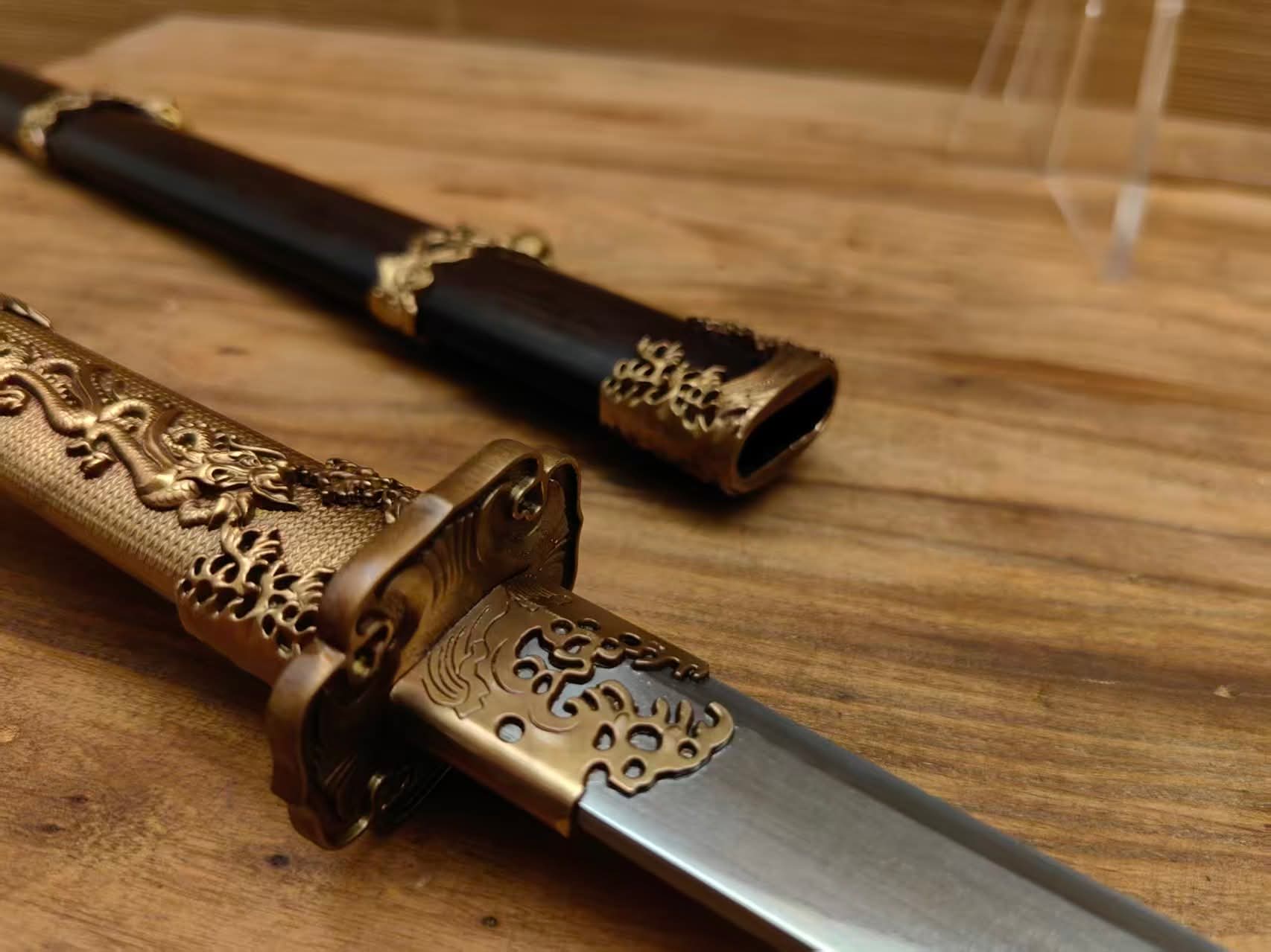 Cloudhammer Water Dragon - Wootz steel