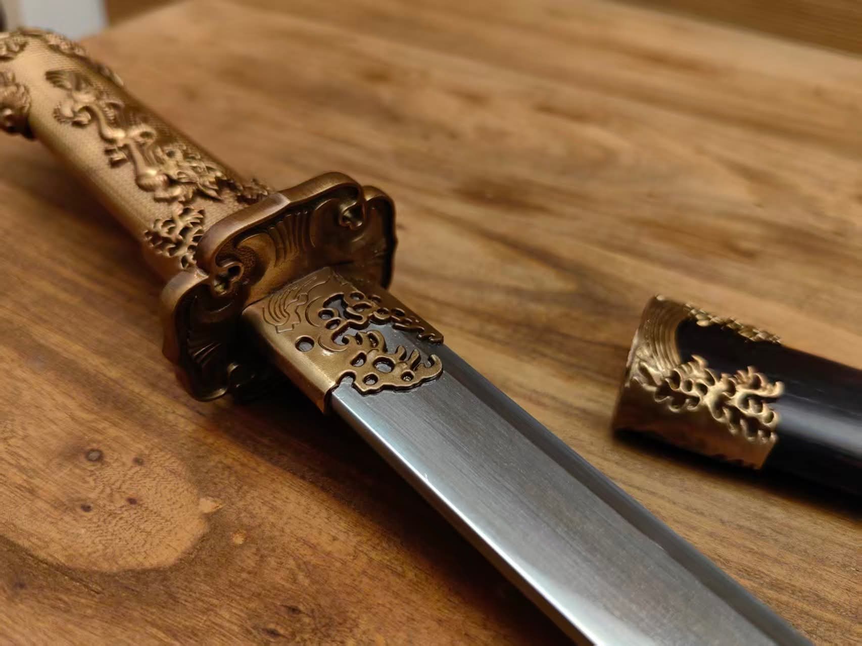 Cloudhammer Water Dragon - Wootz steel