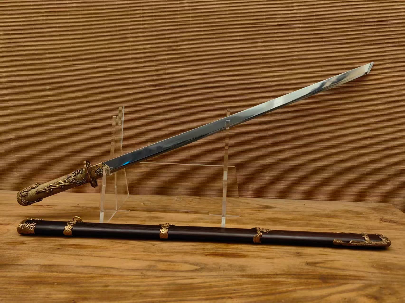 Cloudhammer Water Dragon - Wootz steel