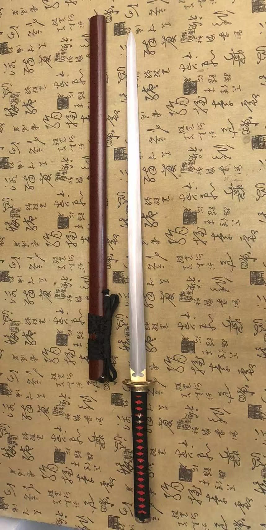 Cloudhammer Tsurugi Ken - Crimson Lotus - w2 cable steel
