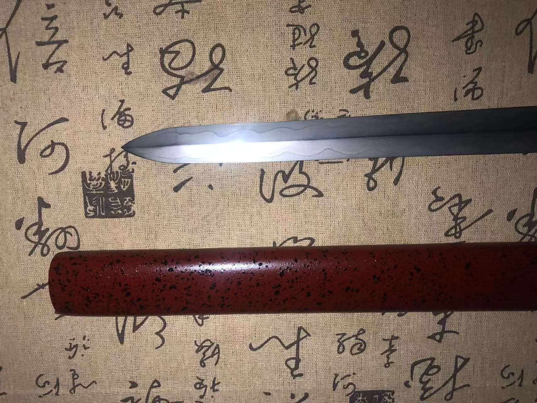 Cloudhammer Tsurugi Ken - Crimson Lotus - w2 cable steel