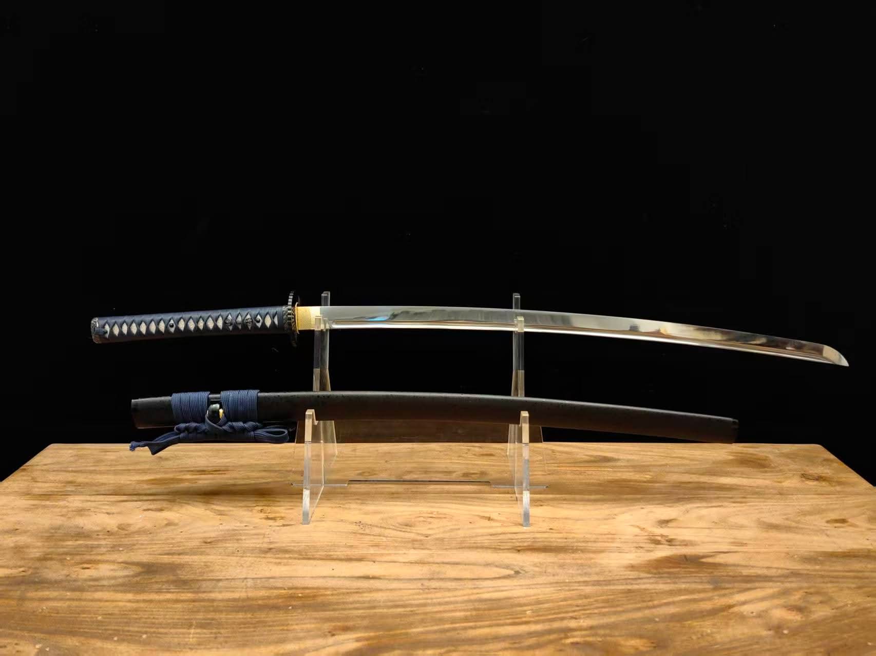 USED Cloudhammer Ice Kiku Katana - s5e with bohi