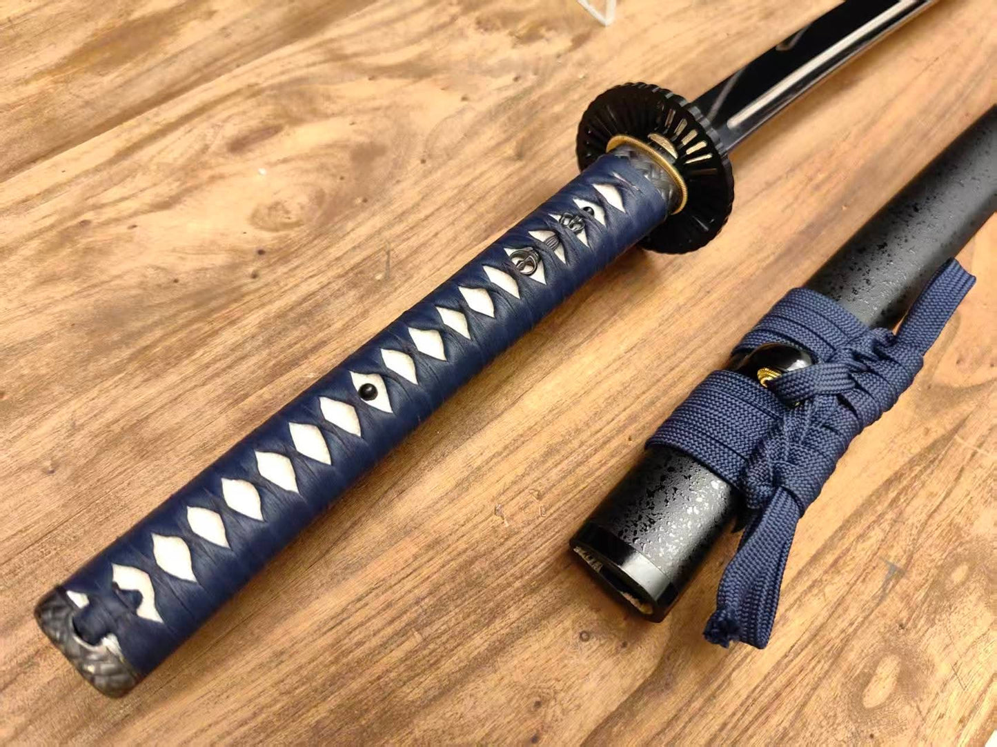 USED Cloudhammer Ice Kiku Katana - s5e with bohi