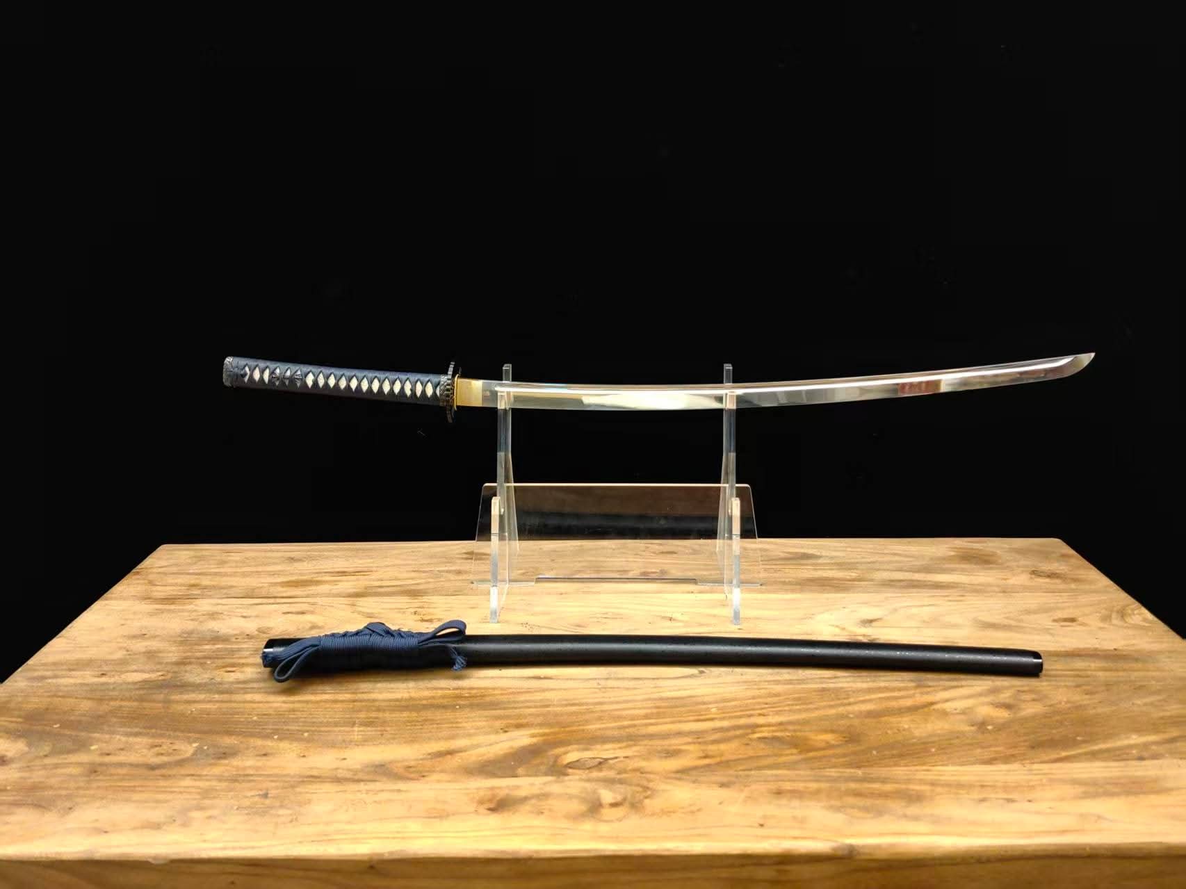 USED Cloudhammer Ice Kiku Katana - s5e with bohi