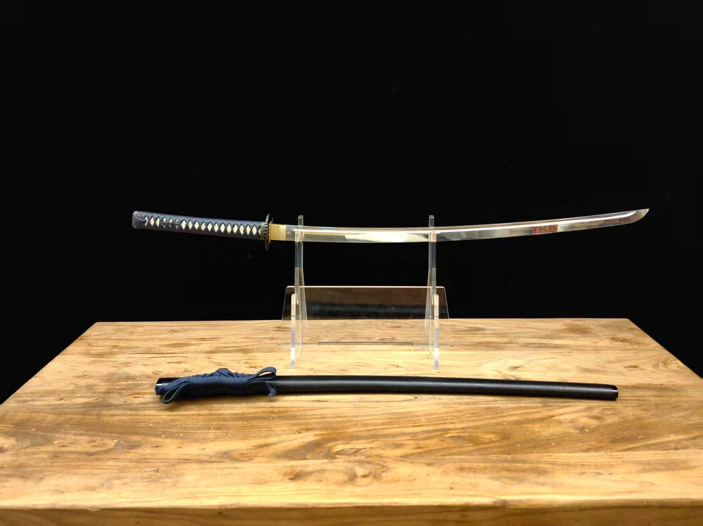 USED Cloudhammer Ice Kiku Katana - s5e with bohi