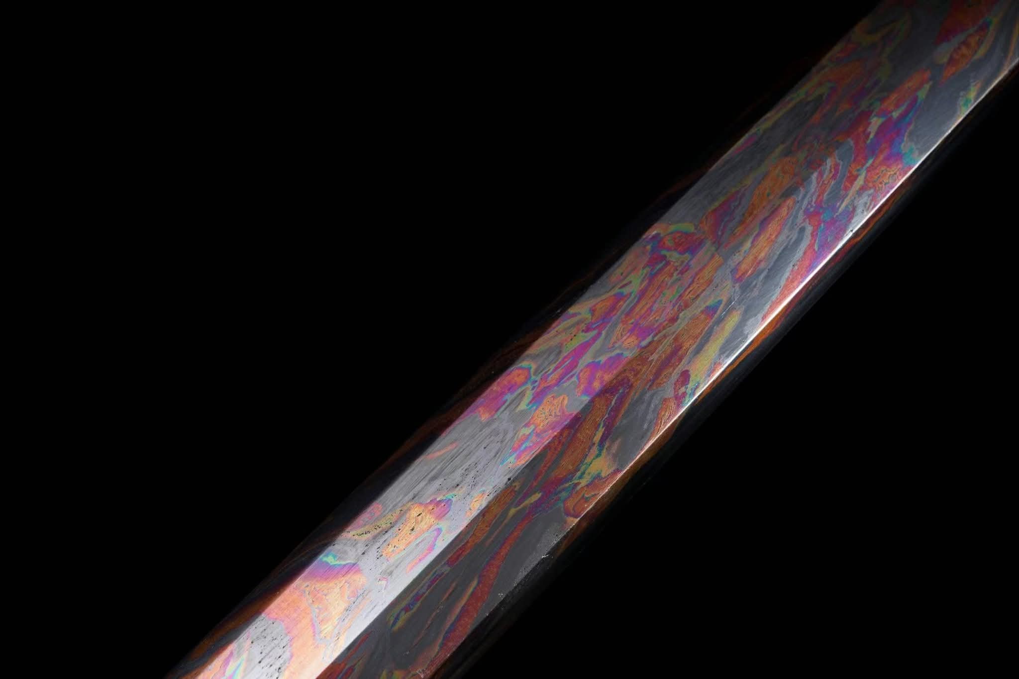 PRE-ORDER Cloudhammer Ming Jian - Meteor Lotus - Pattern Welded Meteorite Steel
