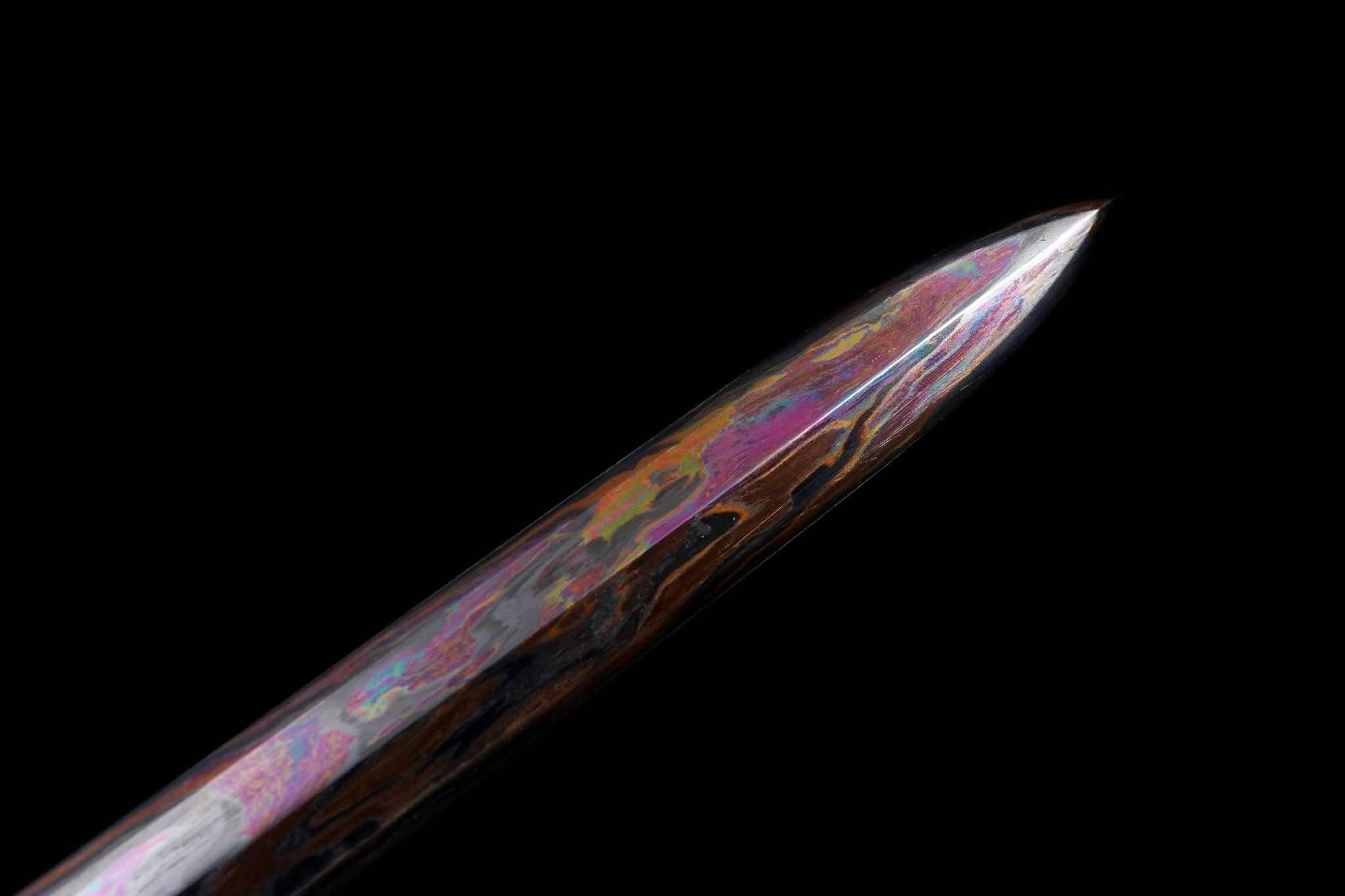 PRE-ORDER Cloudhammer Ming Jian - Meteor Lotus - Pattern Welded Meteorite Steel