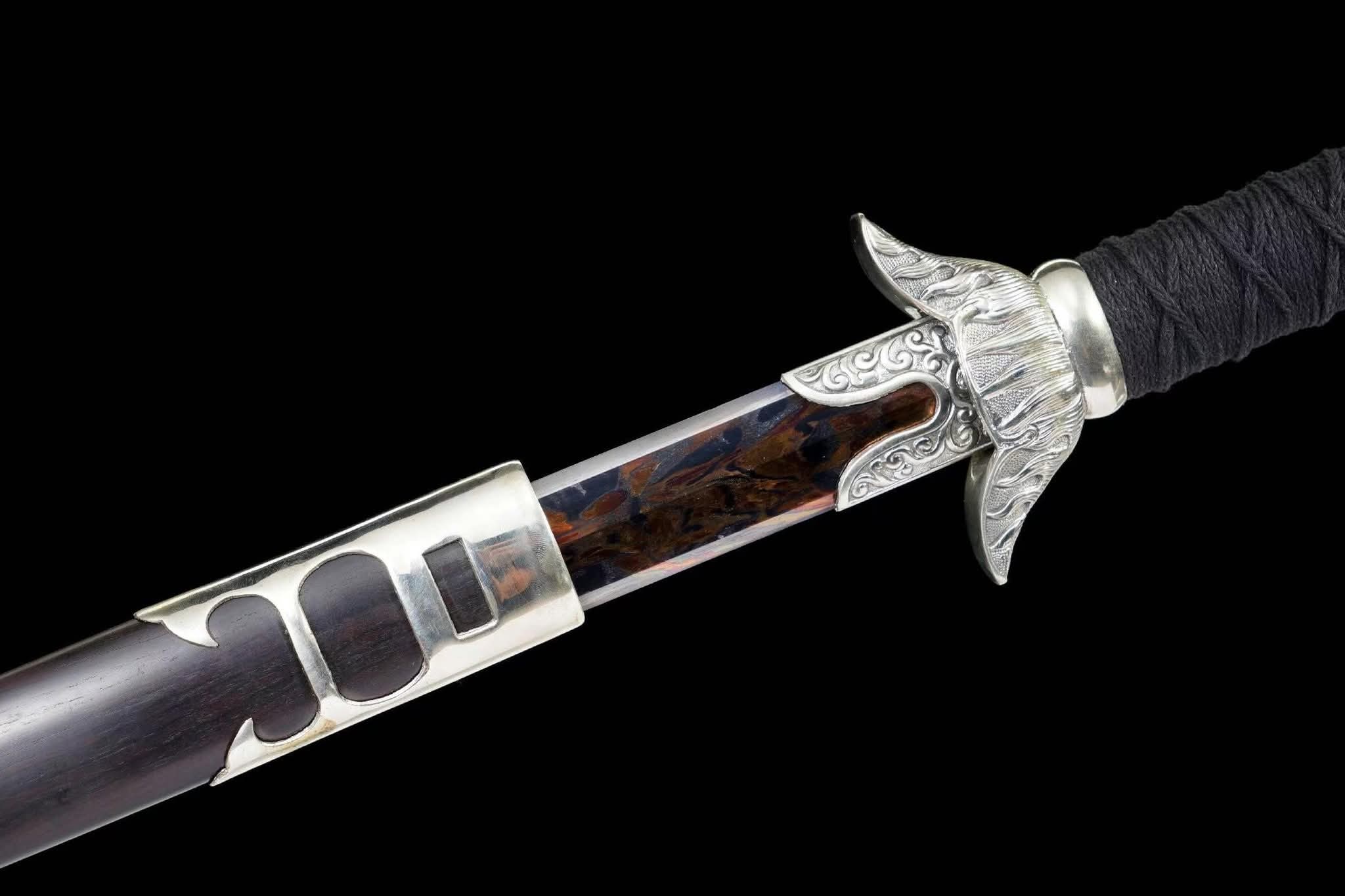 PRE-ORDER Cloudhammer Ming Jian - Meteor Lotus - Pattern Welded Meteorite Steel