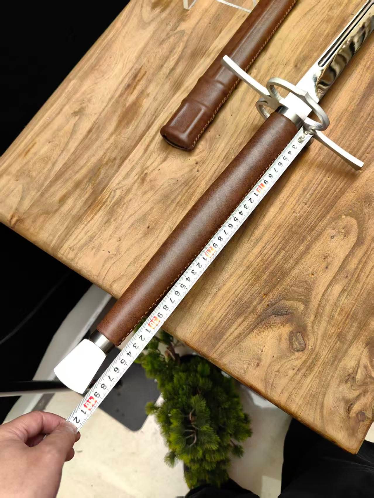 Cloudhammer Longtana - Long Katana Blade Mounted as Longsword - s5e shock steel