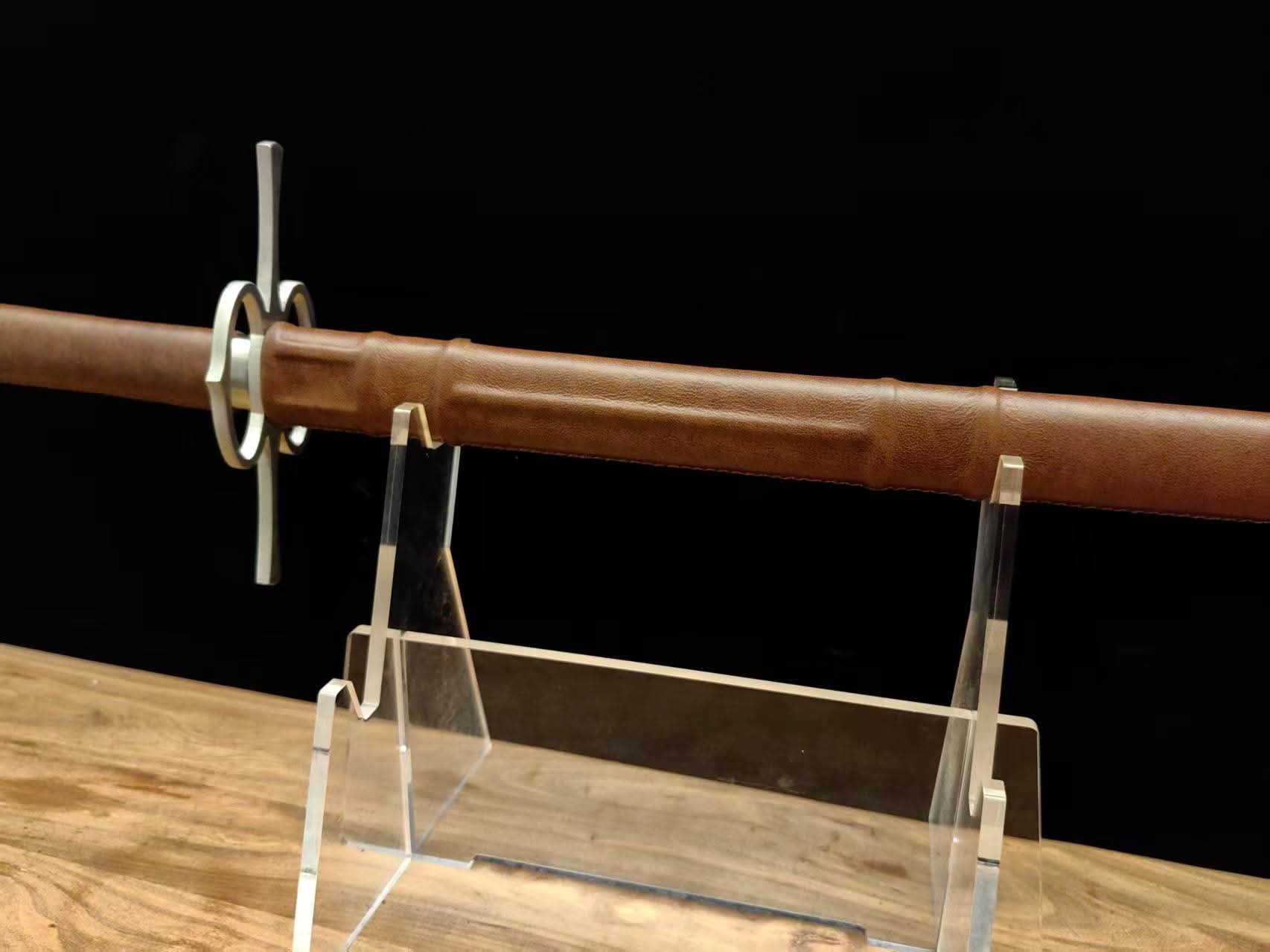 Cloudhammer Longtana - Long Katana Blade Mounted as Longsword - s5e shock steel