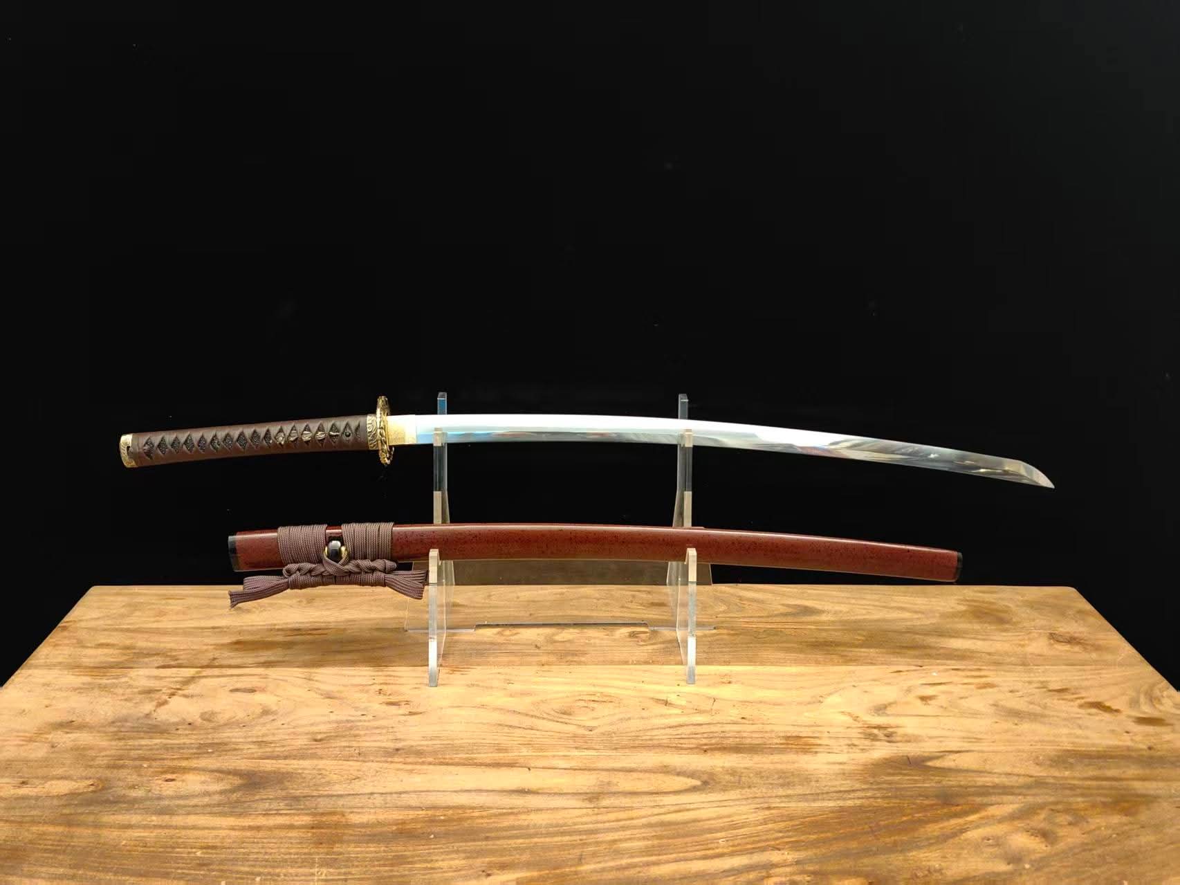 Cloudhammer Katana - Hidden Shishi (Lion)- sx105v Japanese tool Steel