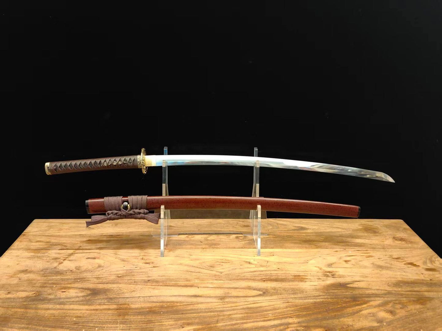 Cloudhammer Katana - Hidden Shishi (Lion)- sx105v Japanese tool Steel