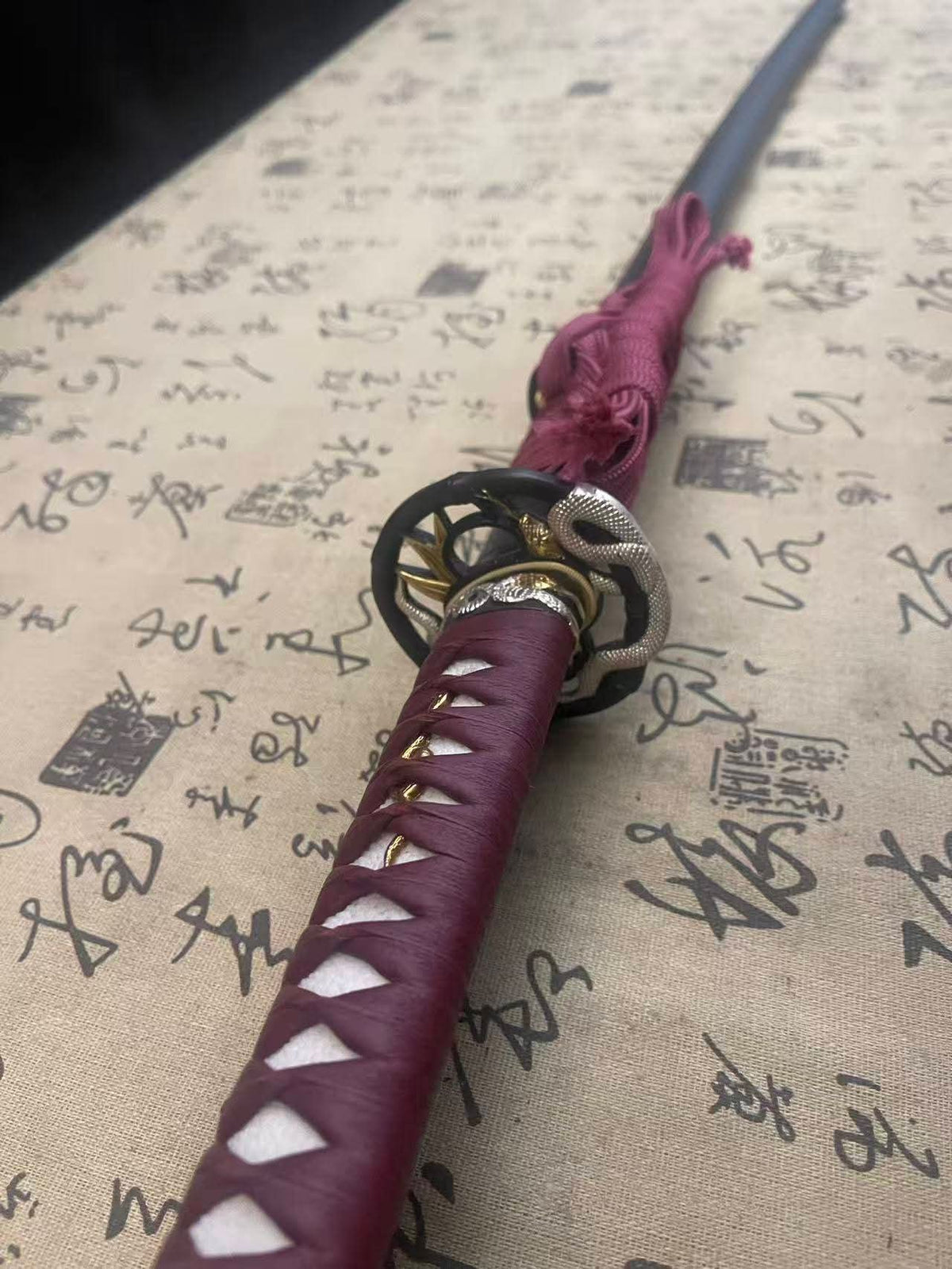 Cloudhammer Katana - Scarlet Fang - sks3 steel