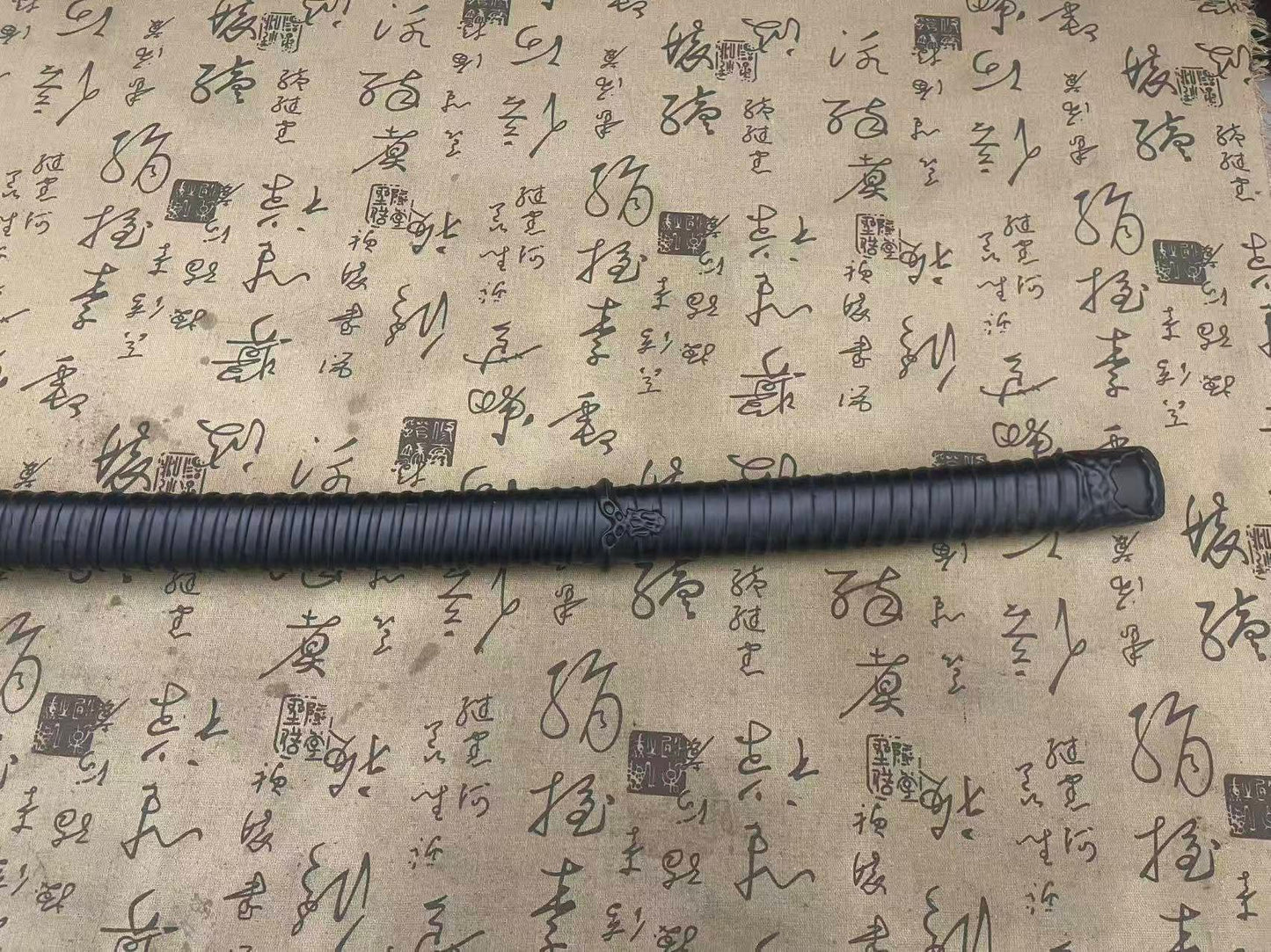 Cloudhammer Fushigiri Giant Double Edged Tachi - w2 cable Steel