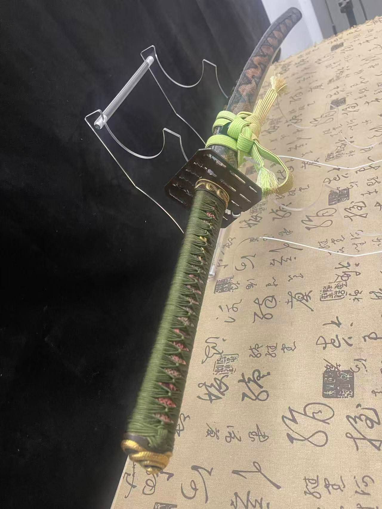 Cloudhammer Katana - Grass Viper - Tamahagane