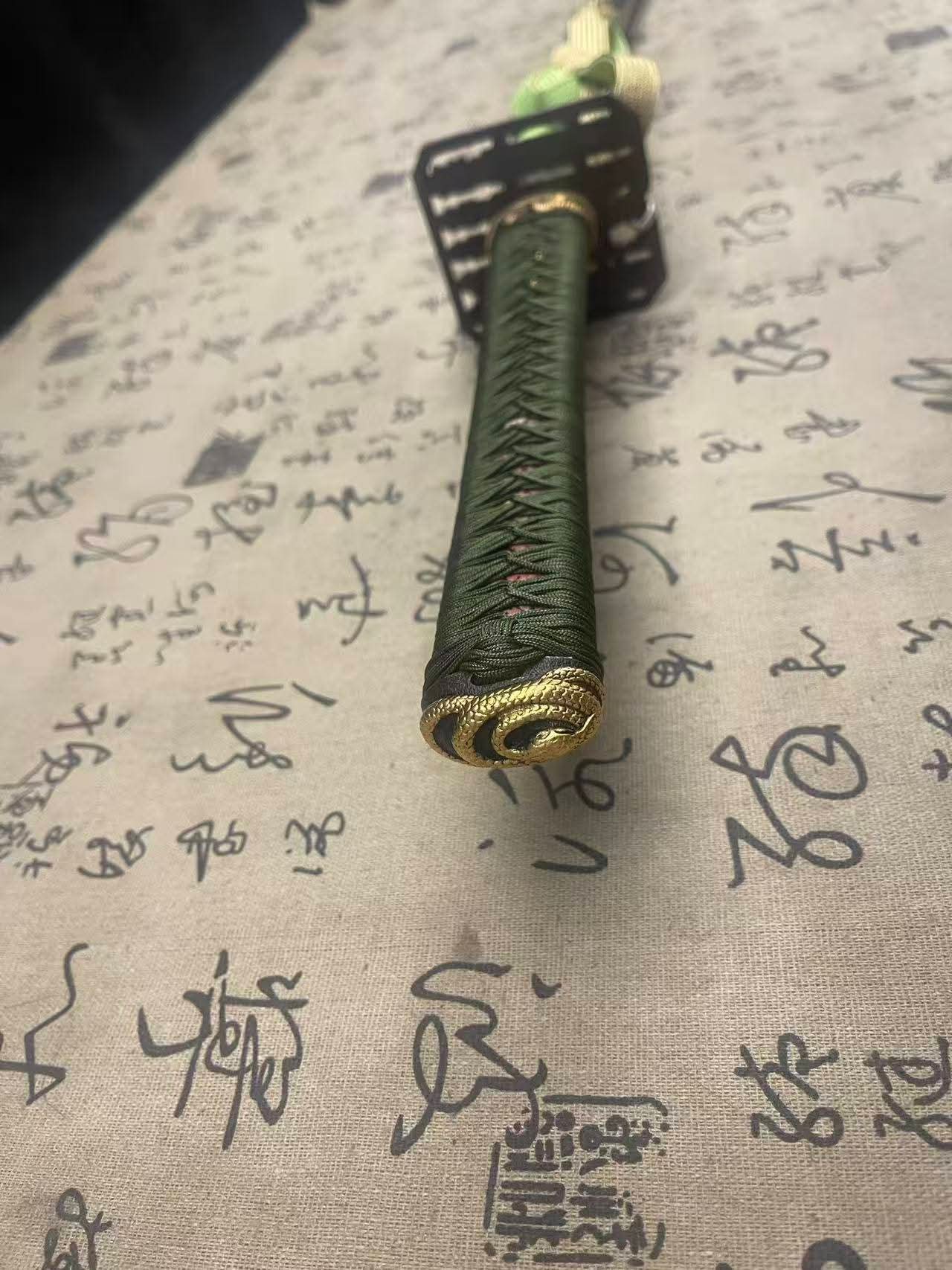 Cloudhammer Katana - Grass Viper - Tamahagane