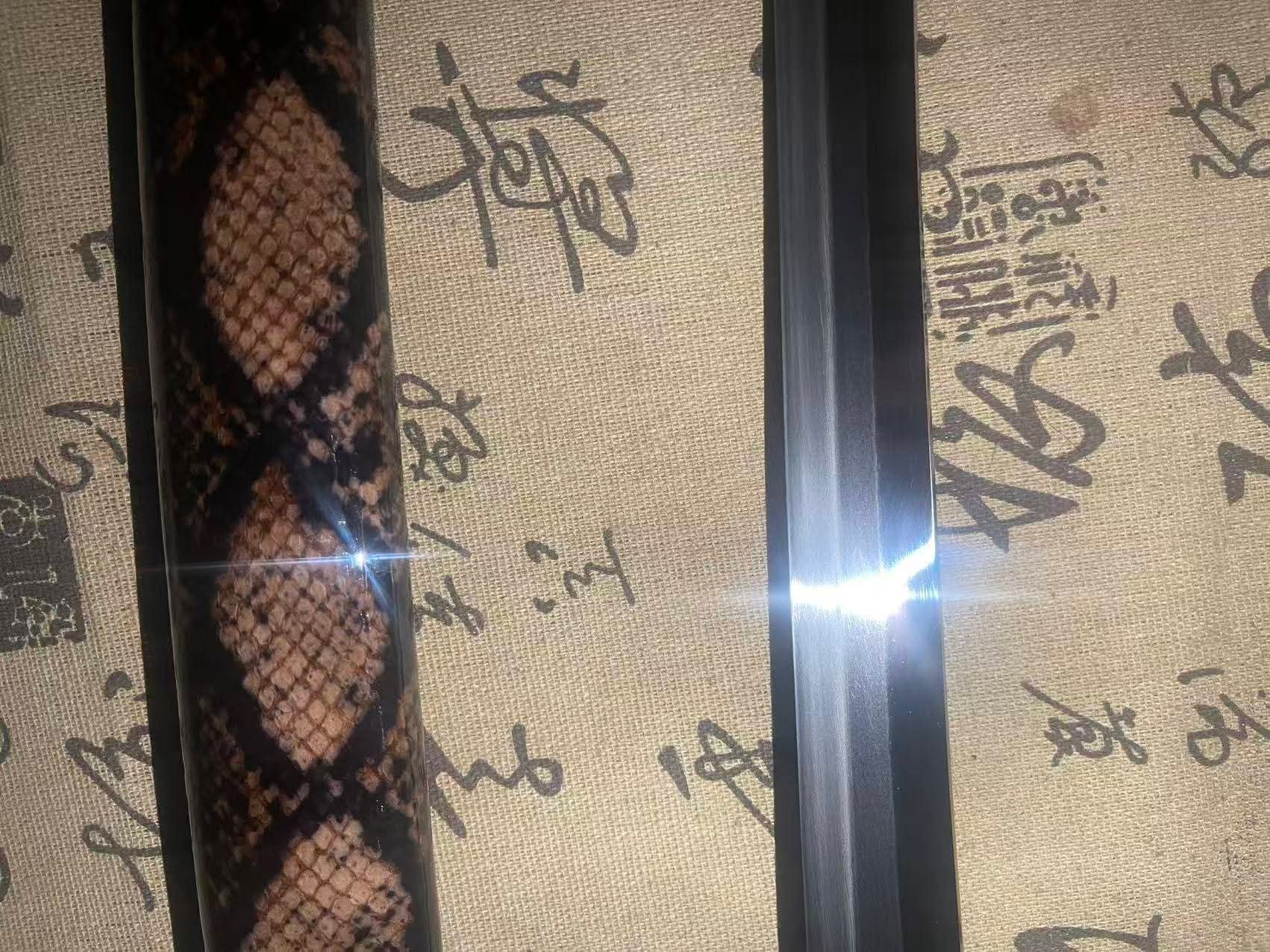 Cloudhammer Katana - Grass Viper - Tamahagane