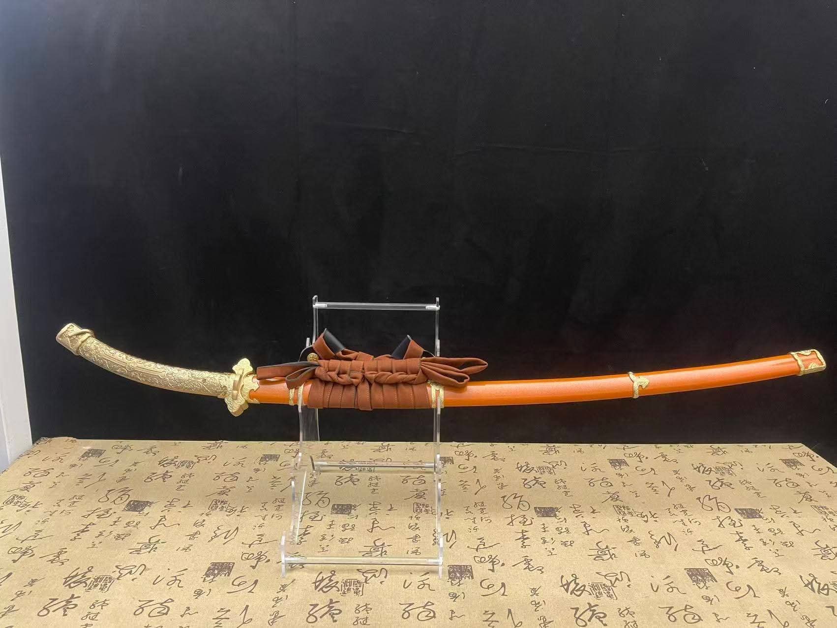 Cloudhammer Heian Efu Tachi - 80cm -  W2 Cable Steel