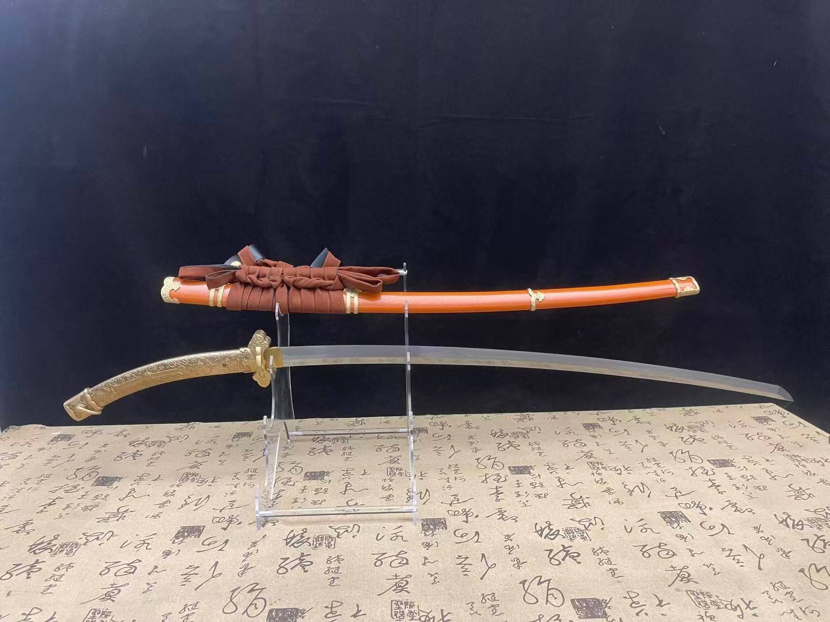 Cloudhammer Heian Efu Tachi - 80cm -  W2 Cable Steel