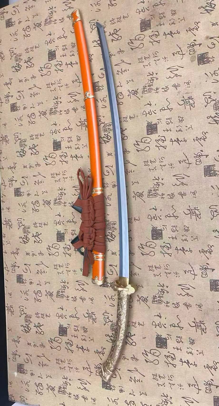Cloudhammer Heian Efu Tachi - 80cm -  W2 Cable Steel