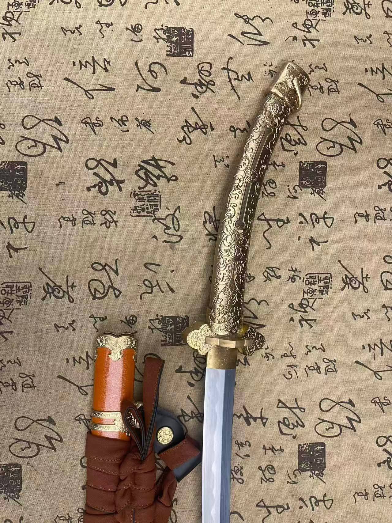Cloudhammer Heian Efu Tachi - 80cm -  W2 Cable Steel
