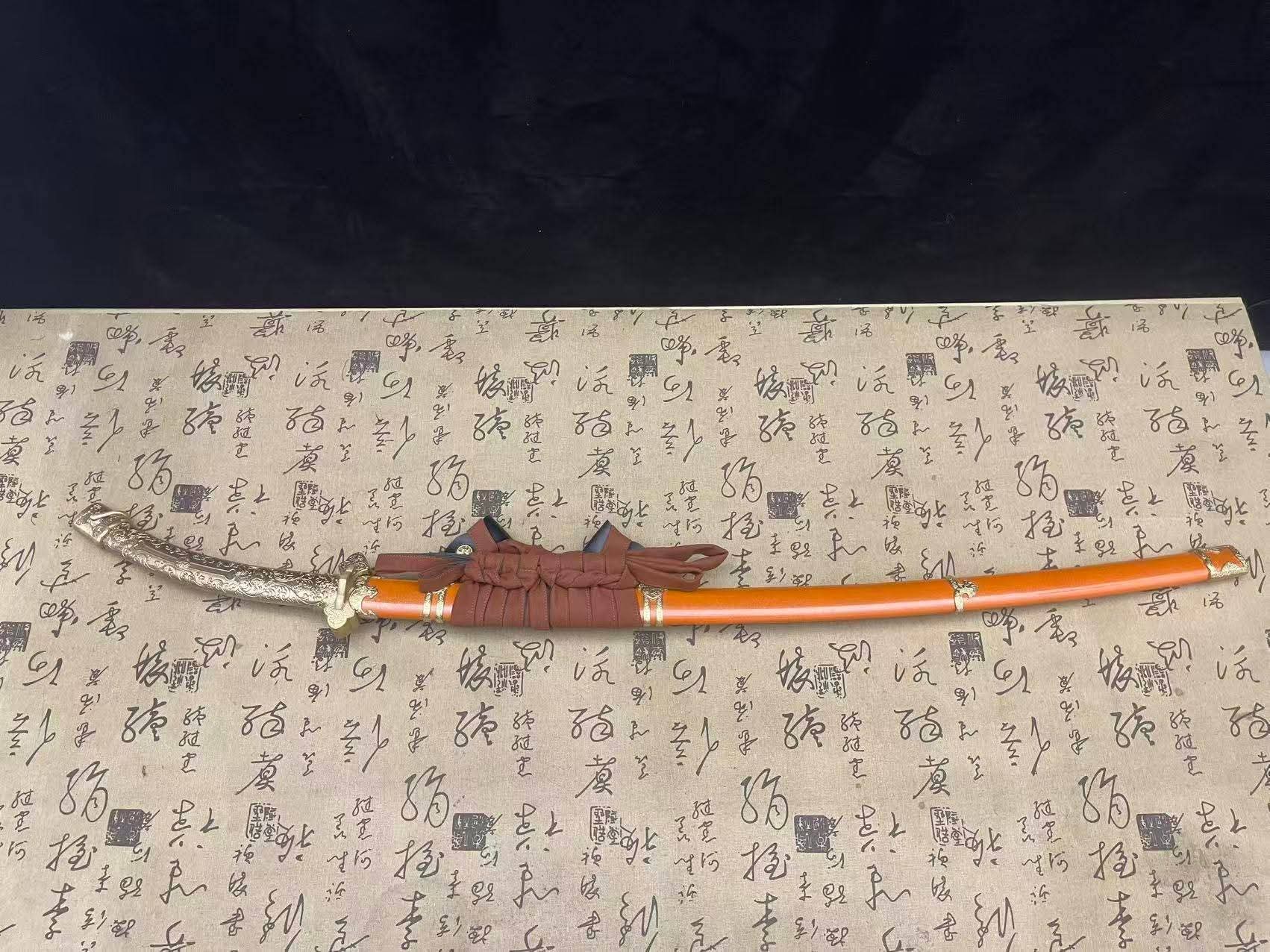 Cloudhammer Heian Efu Tachi - 80cm -  W2 Cable Steel