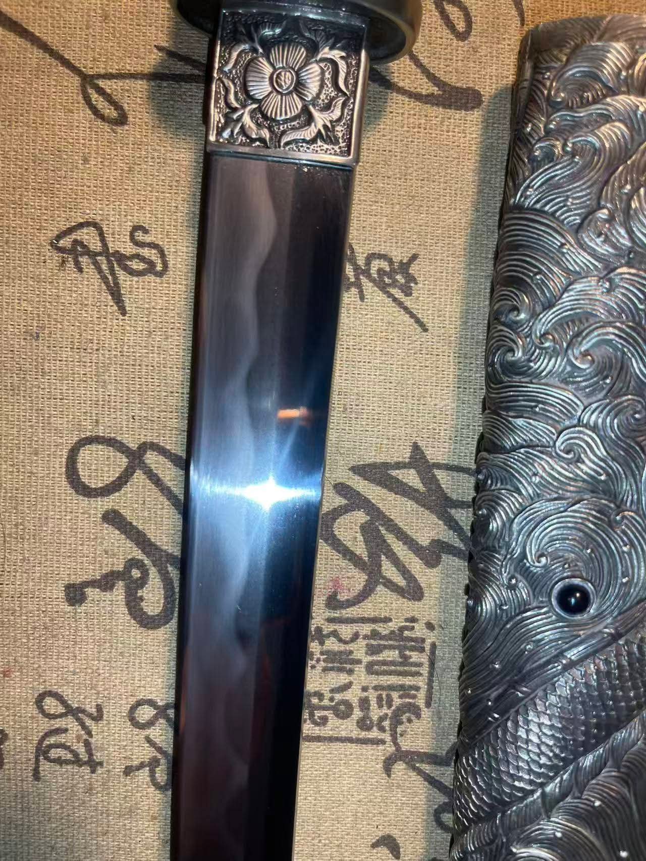 Cloudhammer Aikuchi Tanto