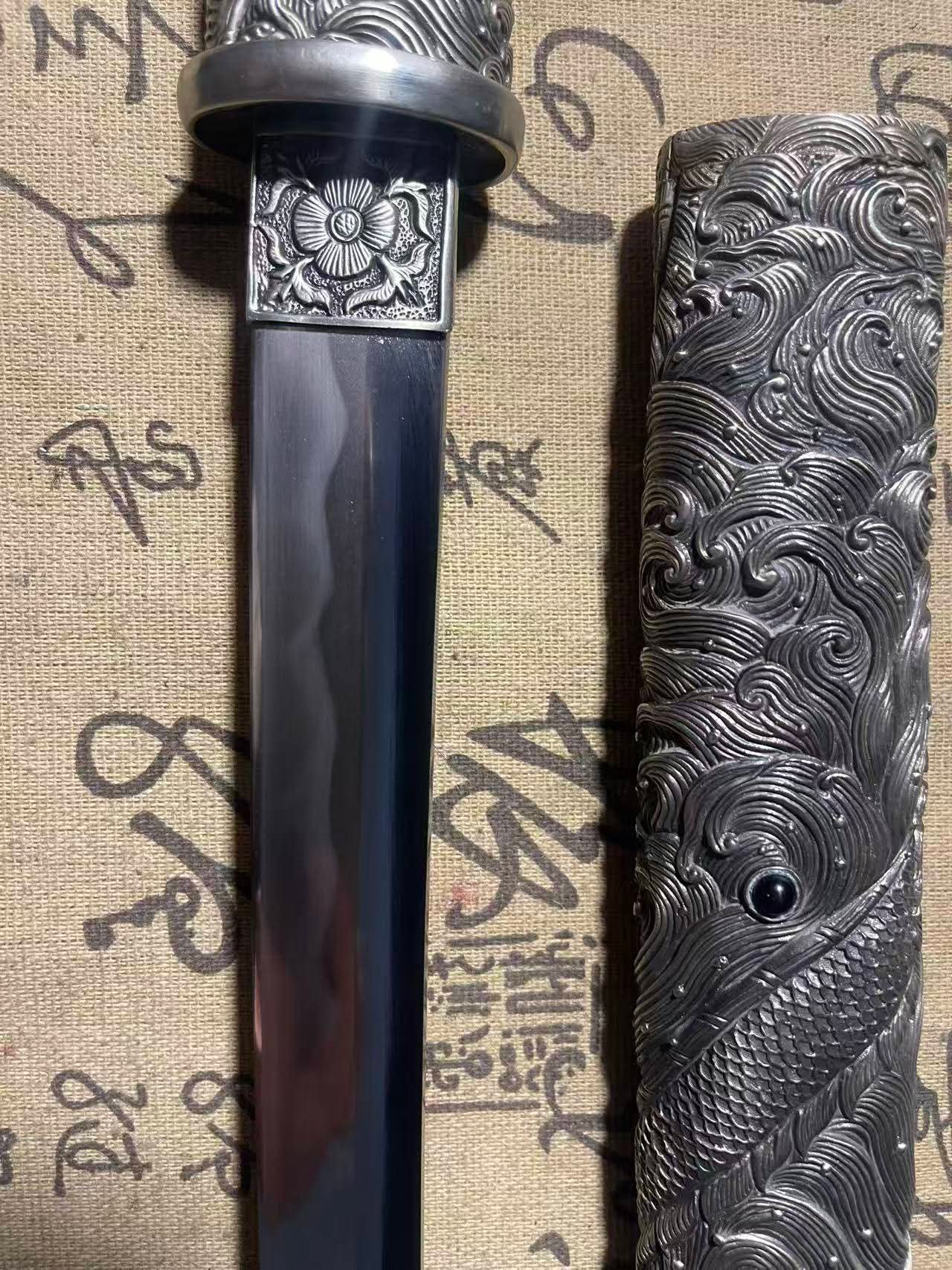 Cloudhammer Aikuchi Tanto
