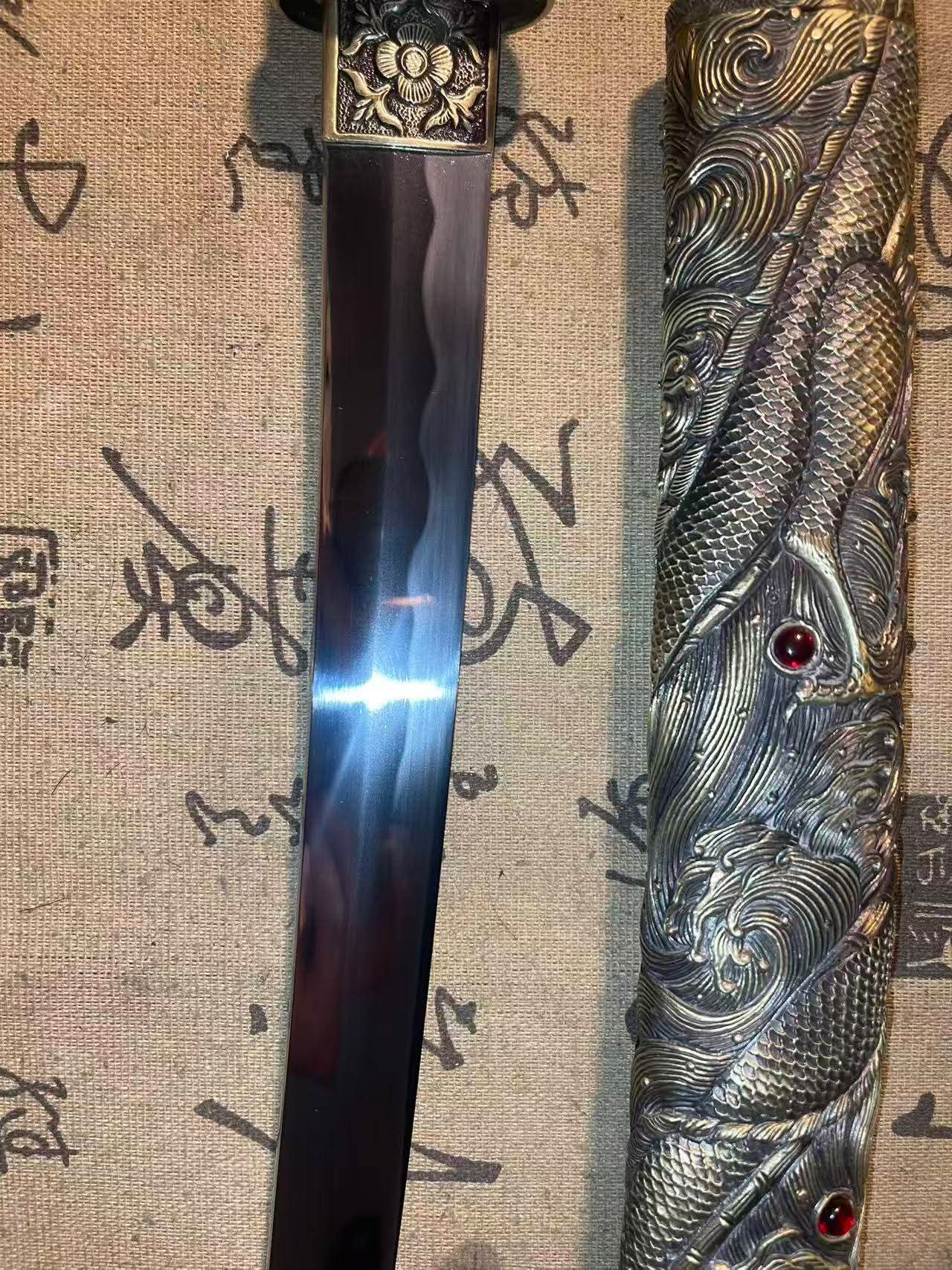 Cloudhammer Aikuchi Tanto
