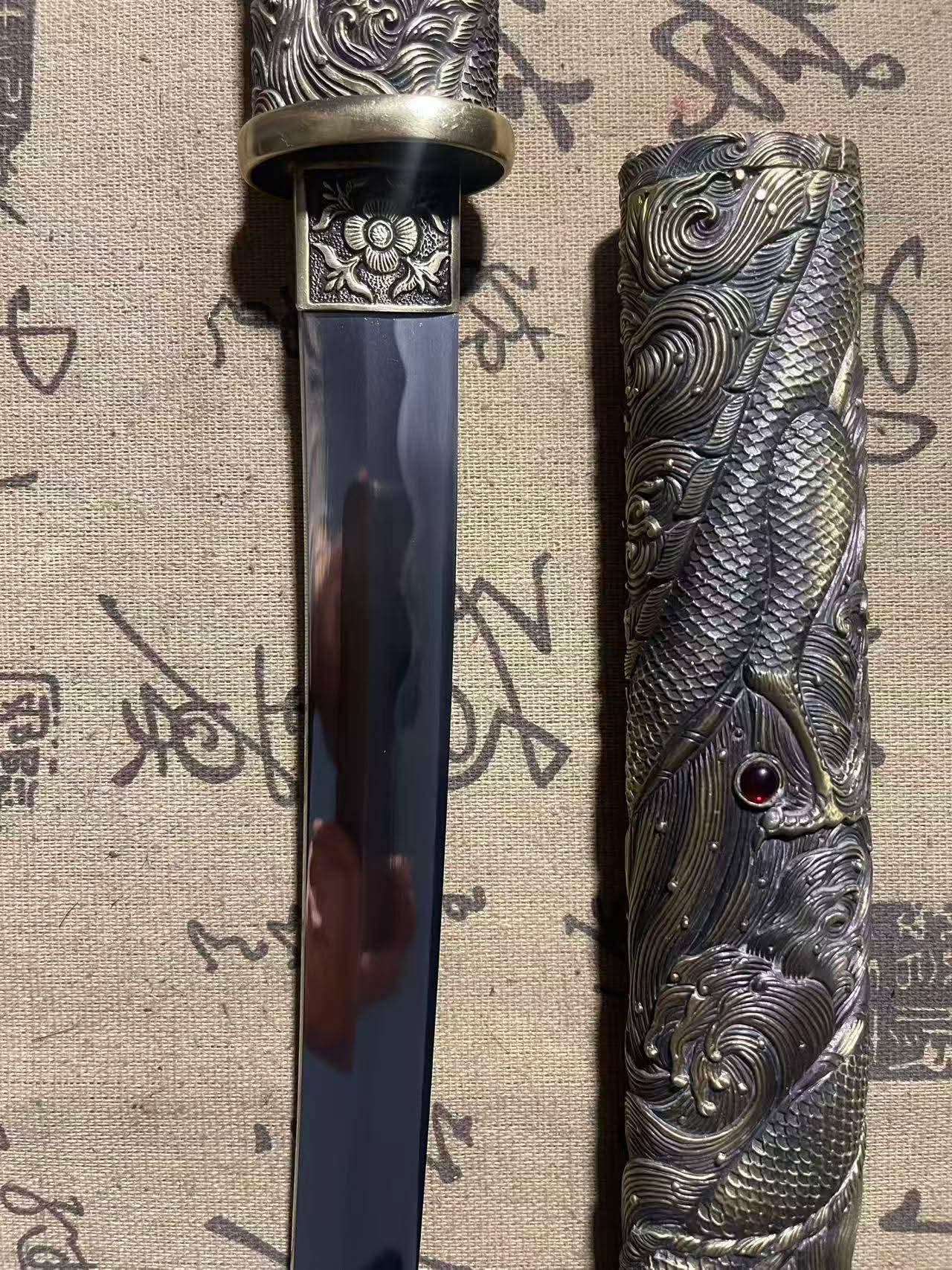 Cloudhammer Aikuchi Tanto
