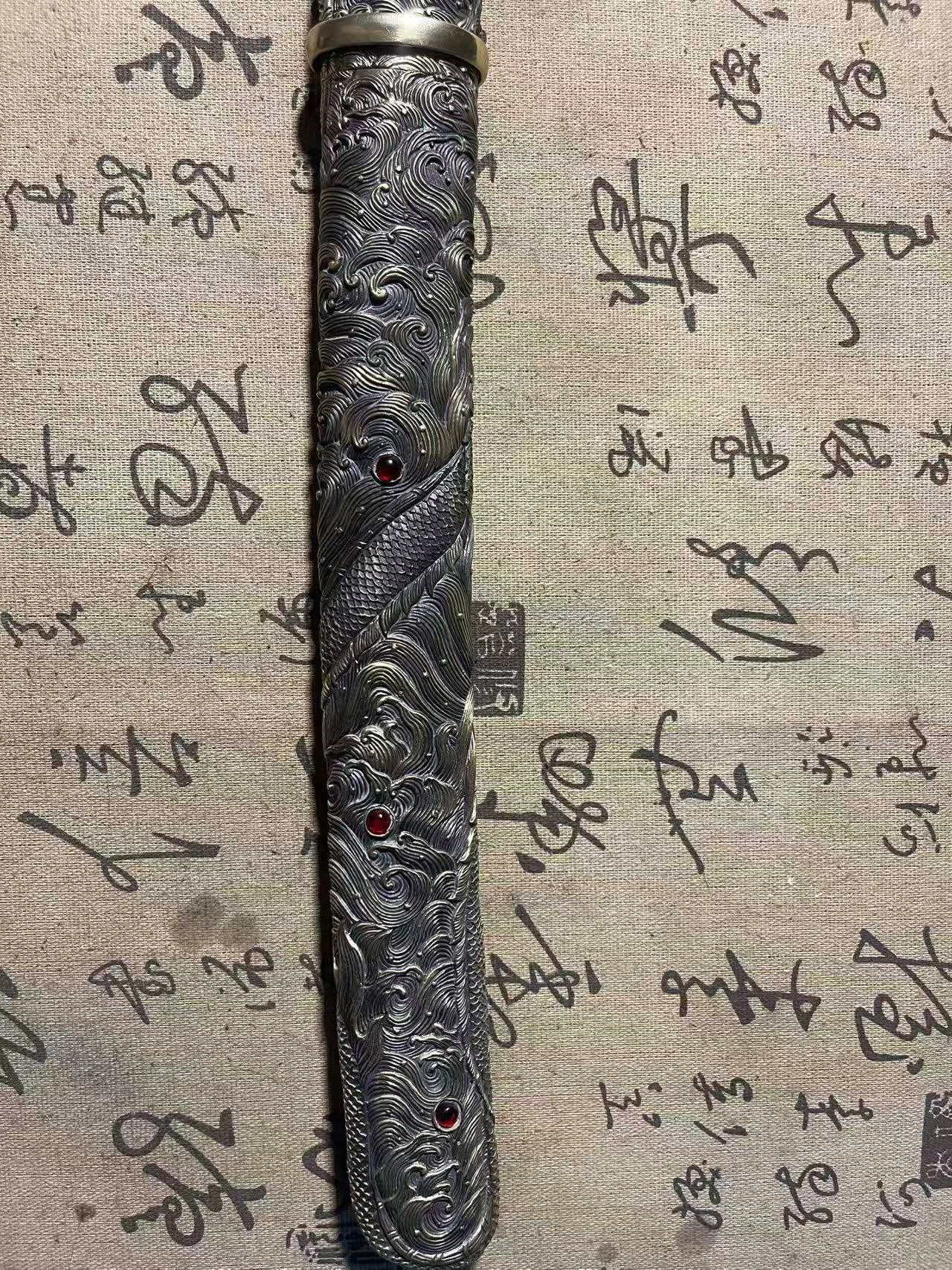Cloudhammer Aikuchi Tanto