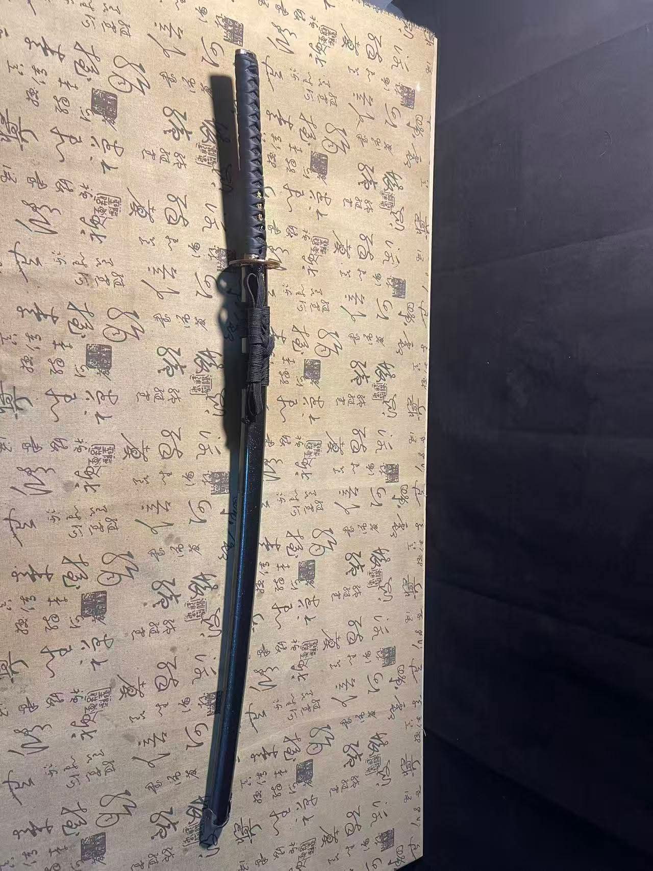 Cloudhammer Katana - Hidden Dragon, Tsunami Dragon - sx105v Japanese Tool Steel - Ko-Choji Hamon