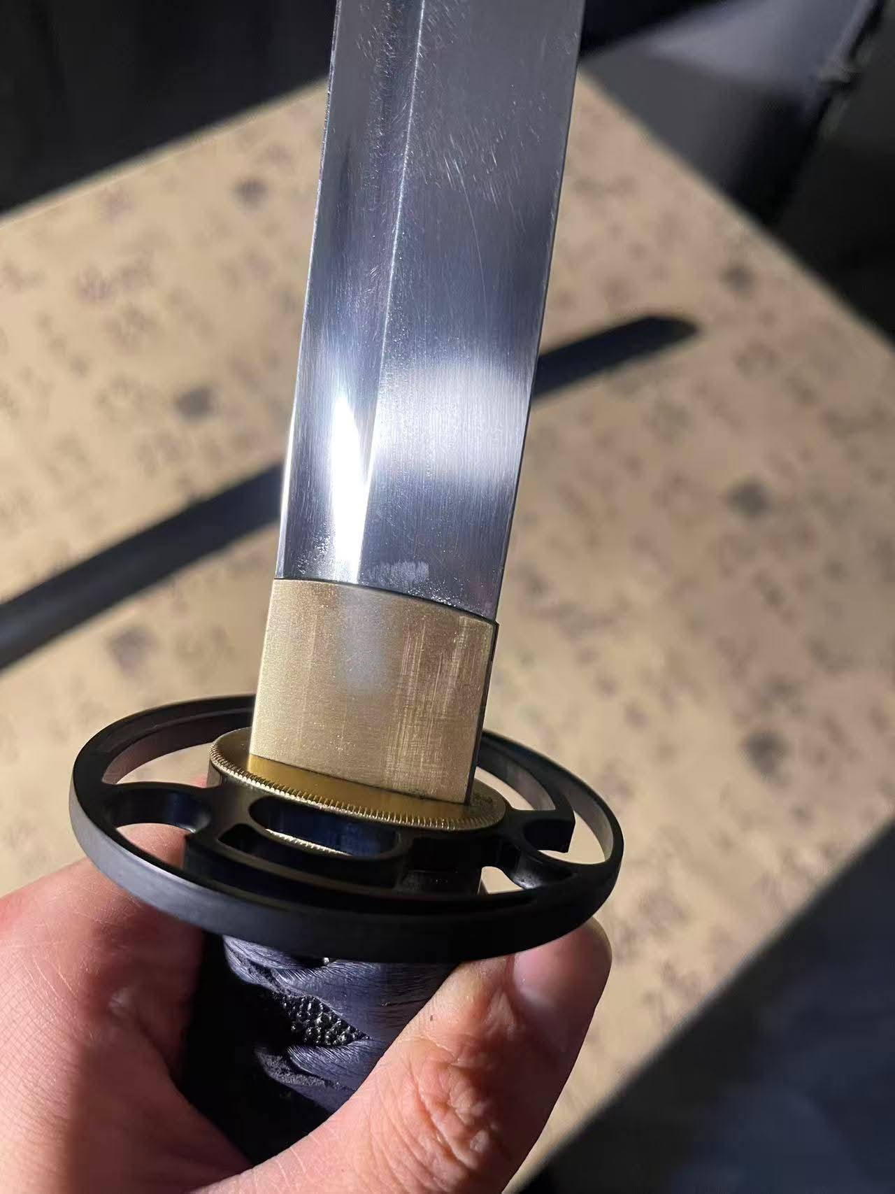 Cloudhammer Iaito - 440c Stainless Steel - 75cm/29
