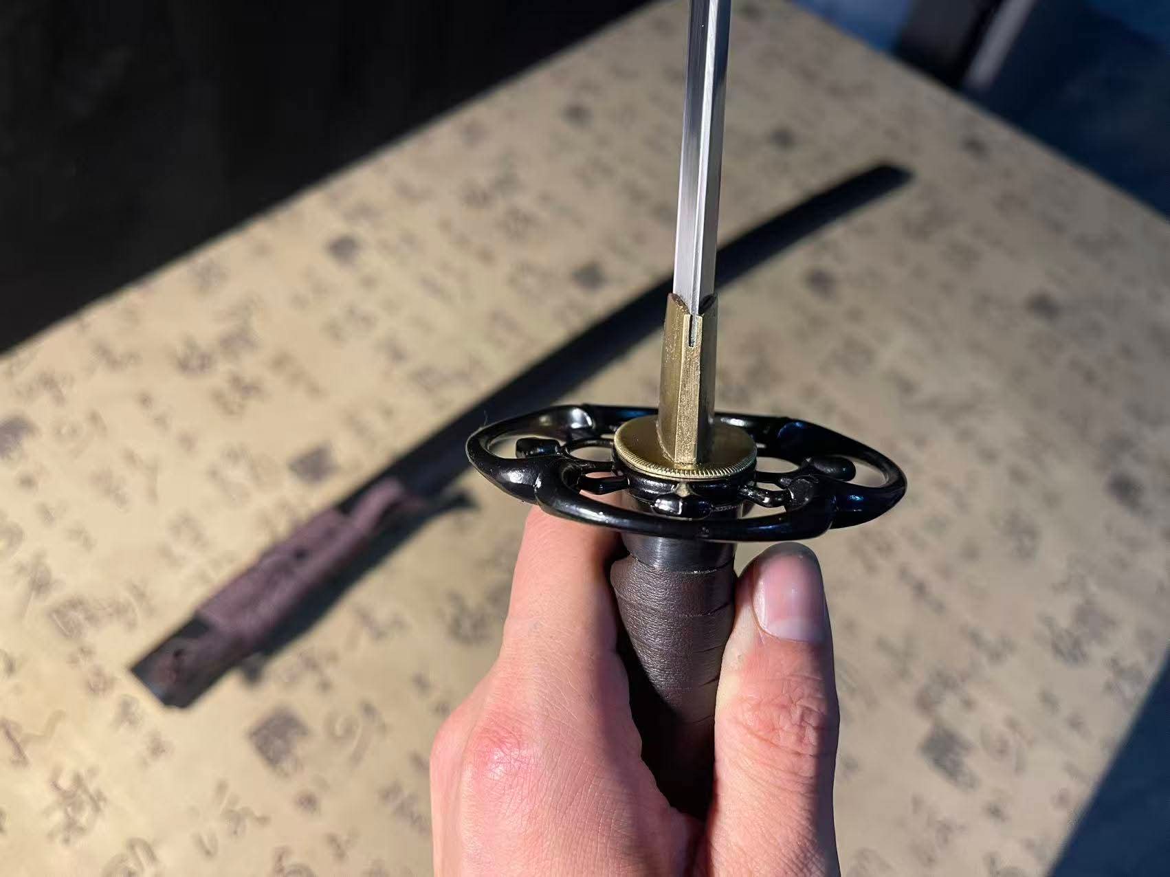 Cloudhammer Iaito - 440c Stainless Steel - 75cm/29