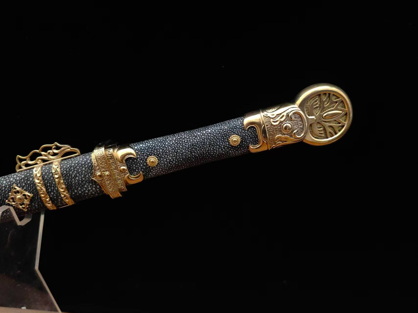 Cloudhammer Tang Dao - Pattern Welded W2 + sx105v