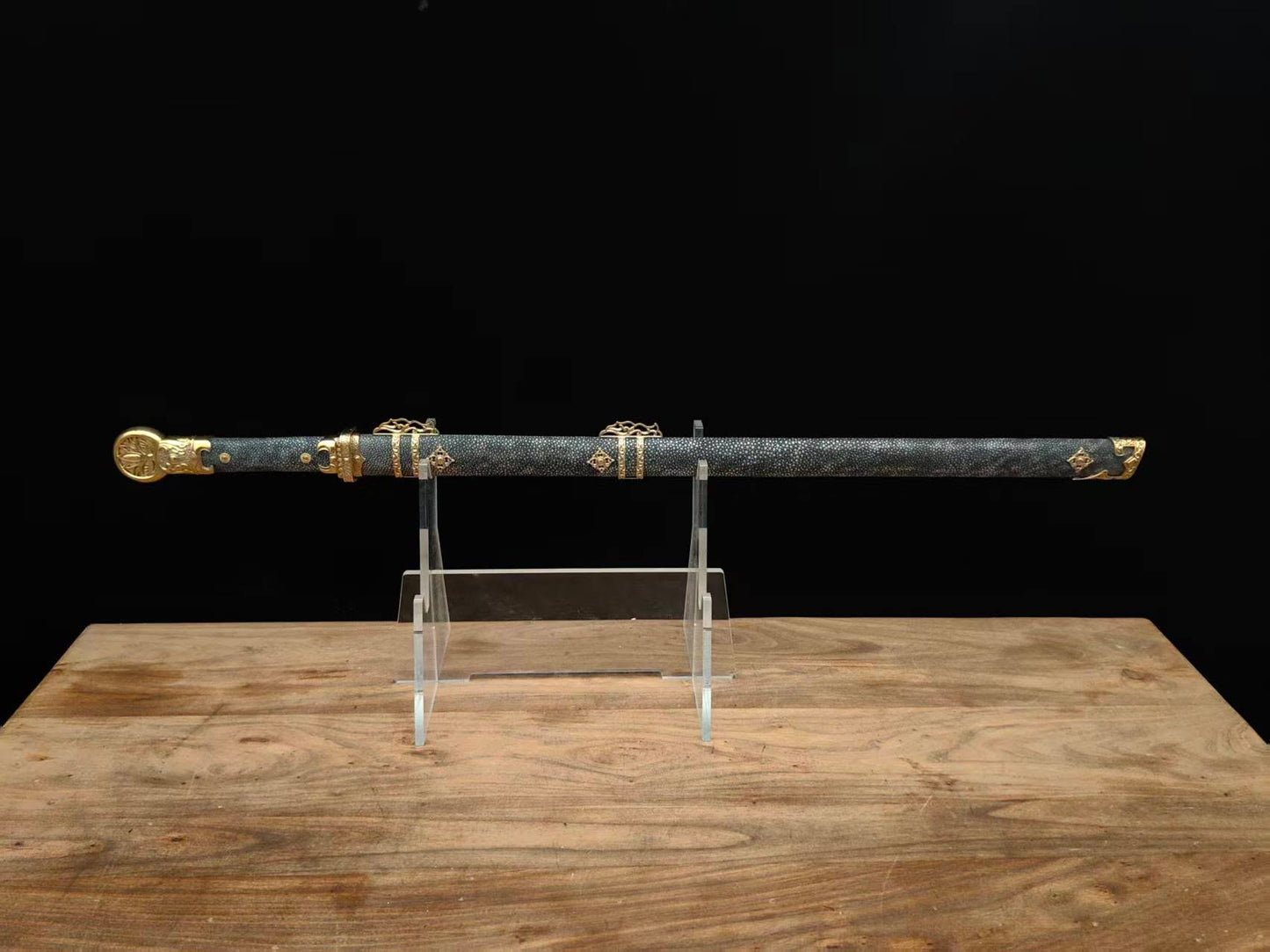 Cloudhammer Tang Dao - Pattern Welded W2 + sx105v