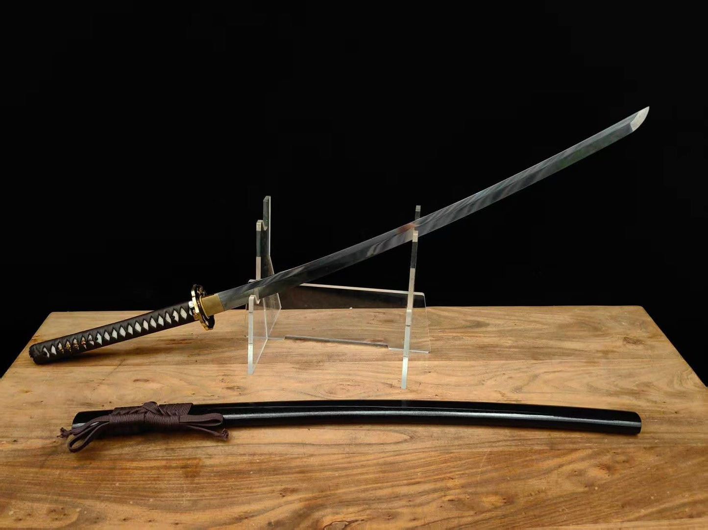 PRE-ORDER Cloudhammer Kinnoto Katana - Umber Dragon - s5e shock steel