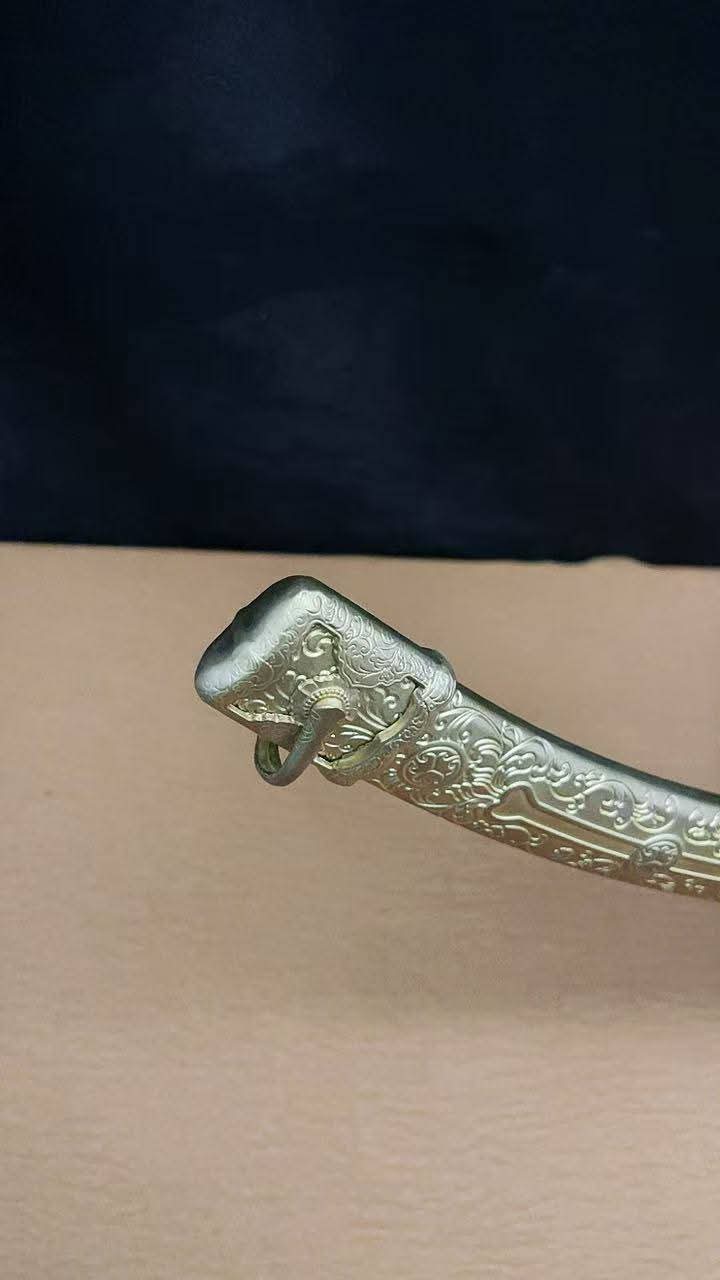 Cloudhammer Heian Efu Tachi - 80cm - folded steel, Differentially Hardened