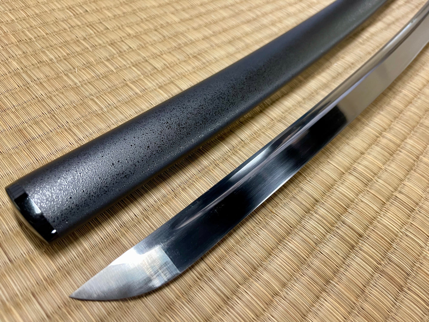 Moritaka Vortex - Crimson Sakura Katana - Spring Steel 9260