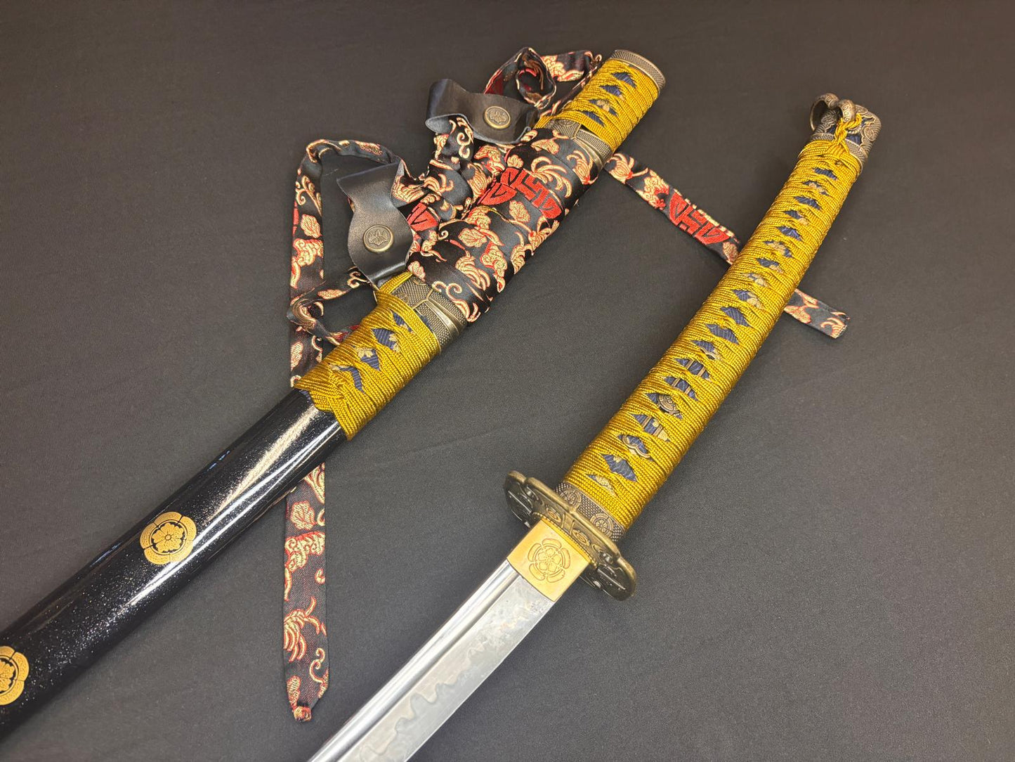 Phoenix Armory Deeply Curved Tachi -  Golden Conqueror