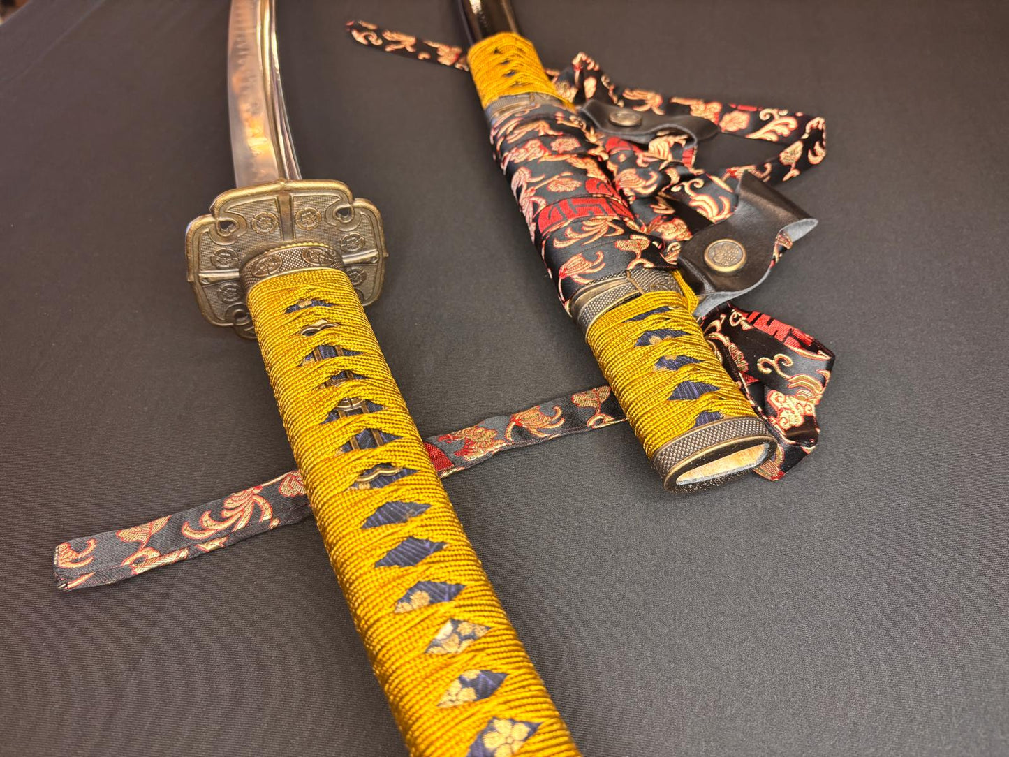 Phoenix Armory Deeply Curved Tachi -  Golden Conqueror