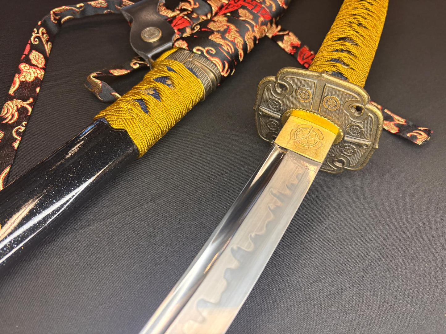 Phoenix Armory Deeply Curved Tachi -  Golden Conqueror