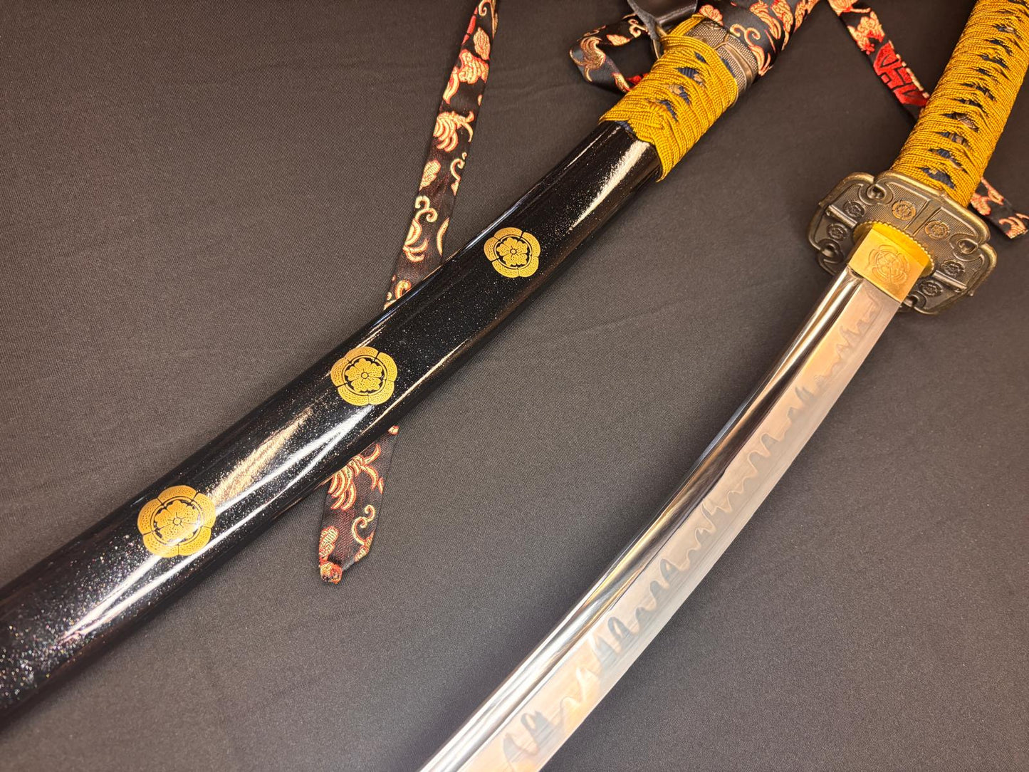 Phoenix Armory Deeply Curved Tachi -  Golden Conqueror