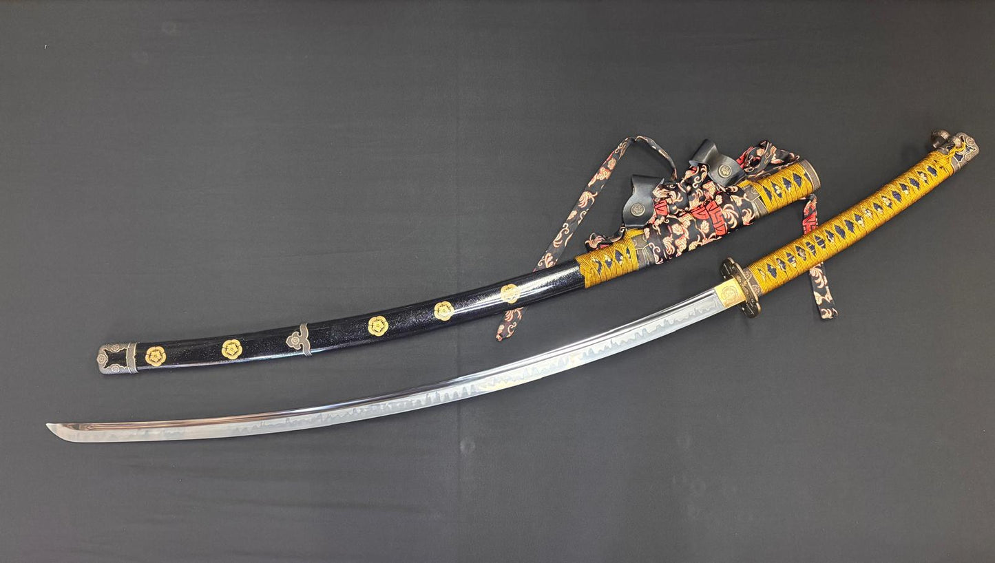 Phoenix Armory Deeply Curved Tachi -  Golden Conqueror